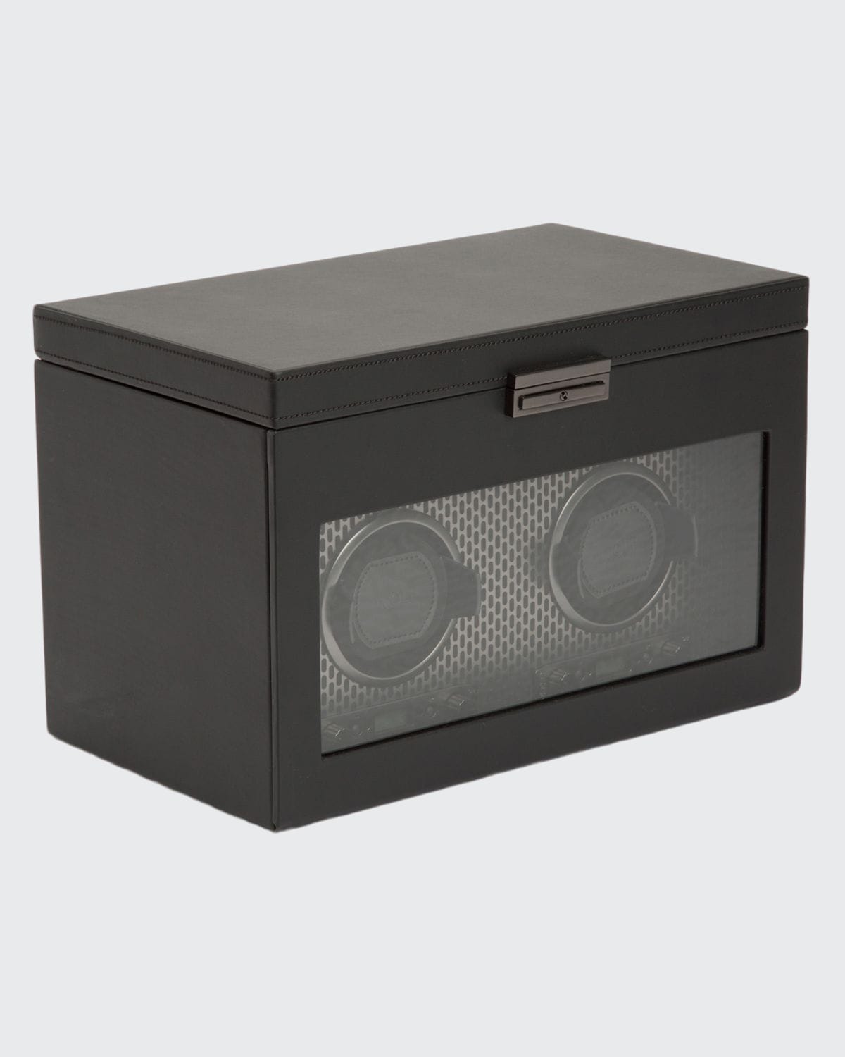 Wolf Axis Double Watch Winder With Storage