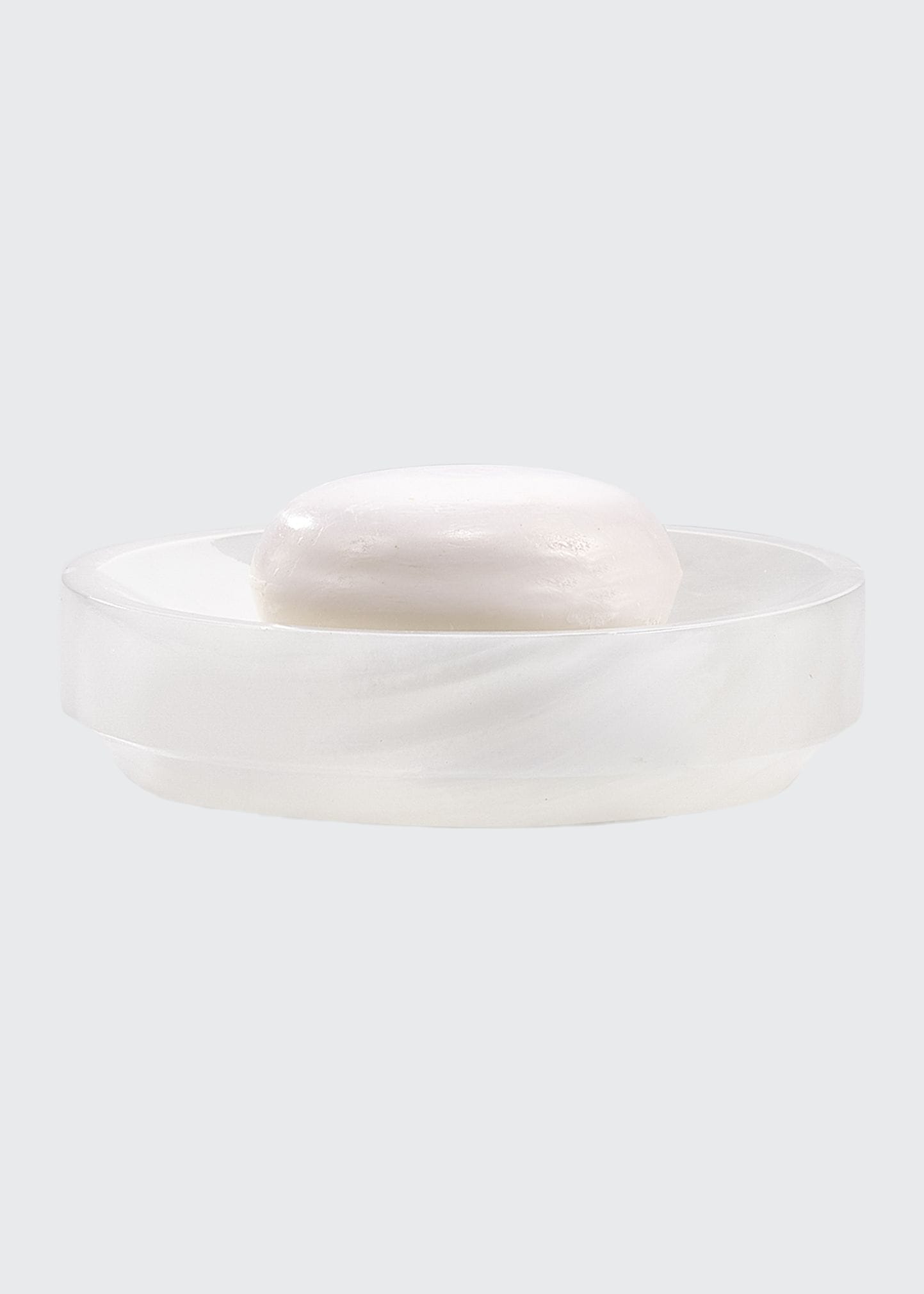 Labrazel Hielo White Onyx Soap Dish