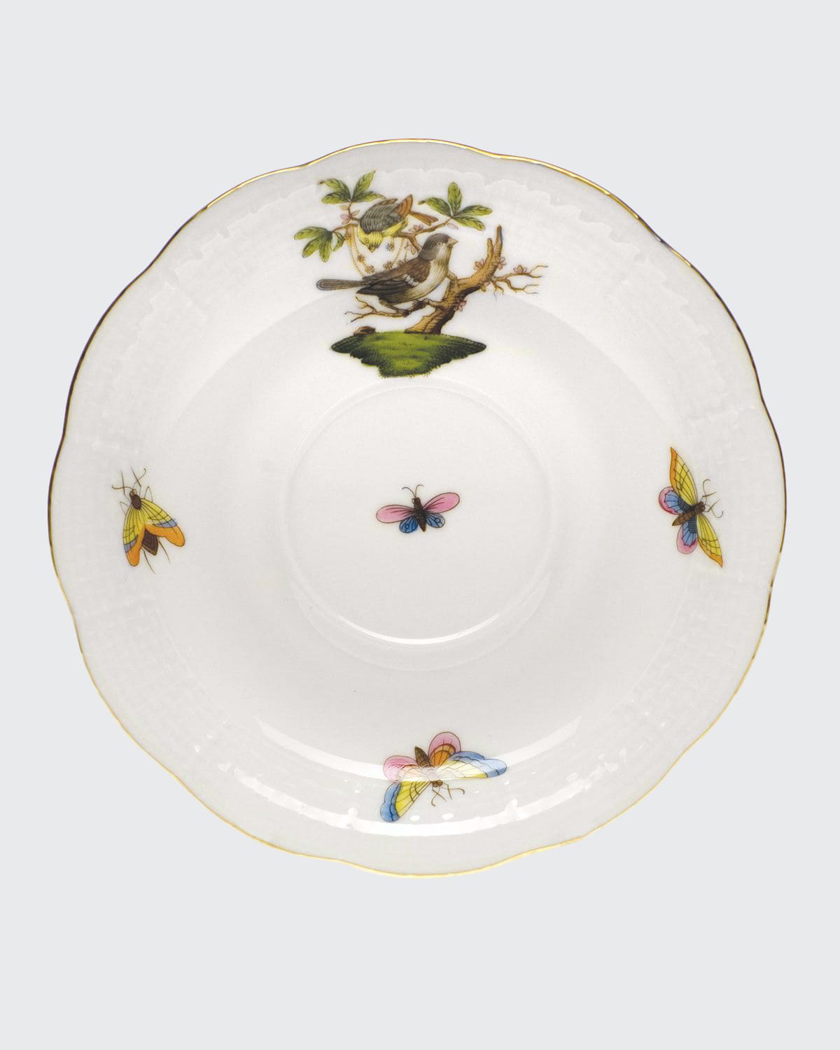 Herend Rothschild Bird Saucer #1