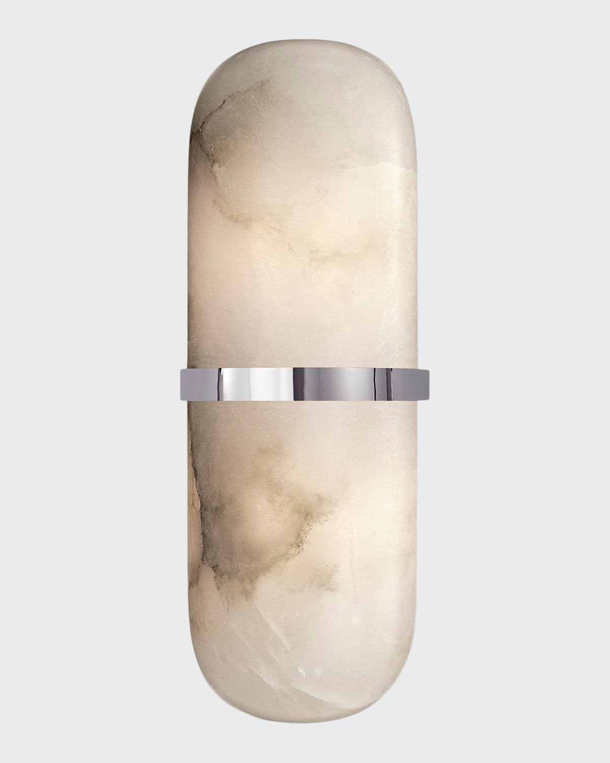 Kelly Wearstler For Visual Comfort Signature Melange Pill Form Sconce In Polished Nickel