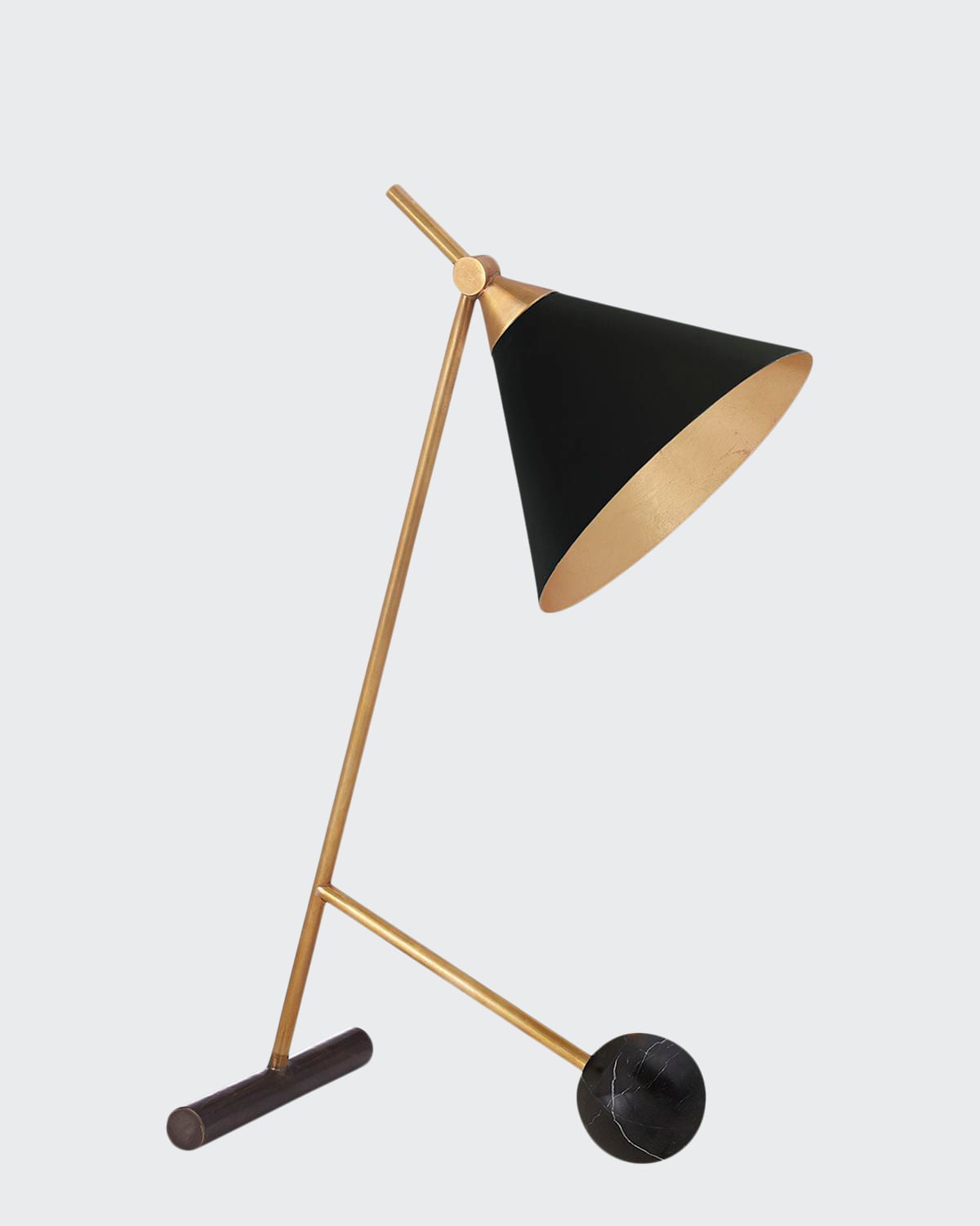 Kelly Wearstler For Visual Comfort Signature Cleo Table Lamp In Black