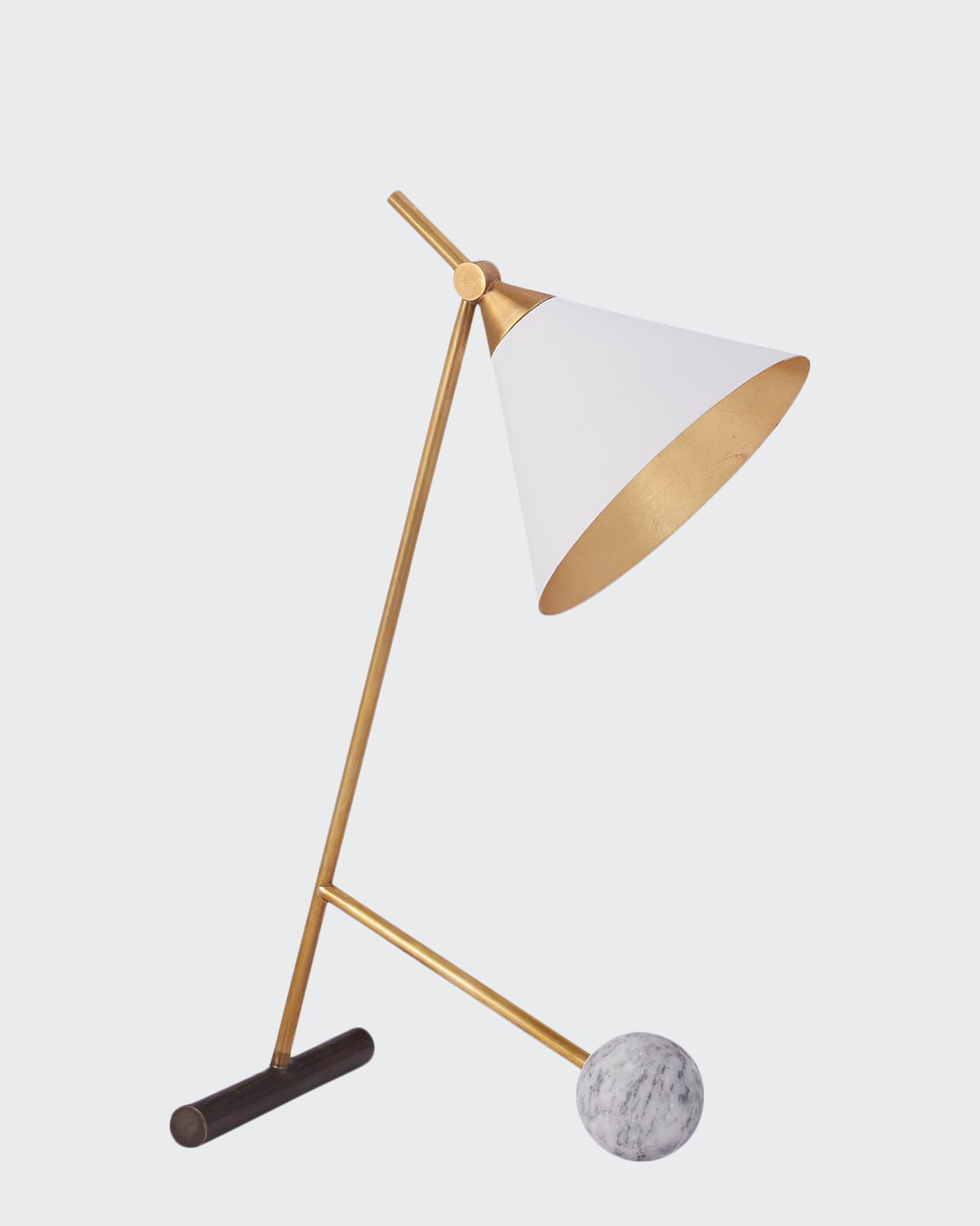 Kelly Wearstler For Visual Comfort Signature Cleo Table Lamp In White