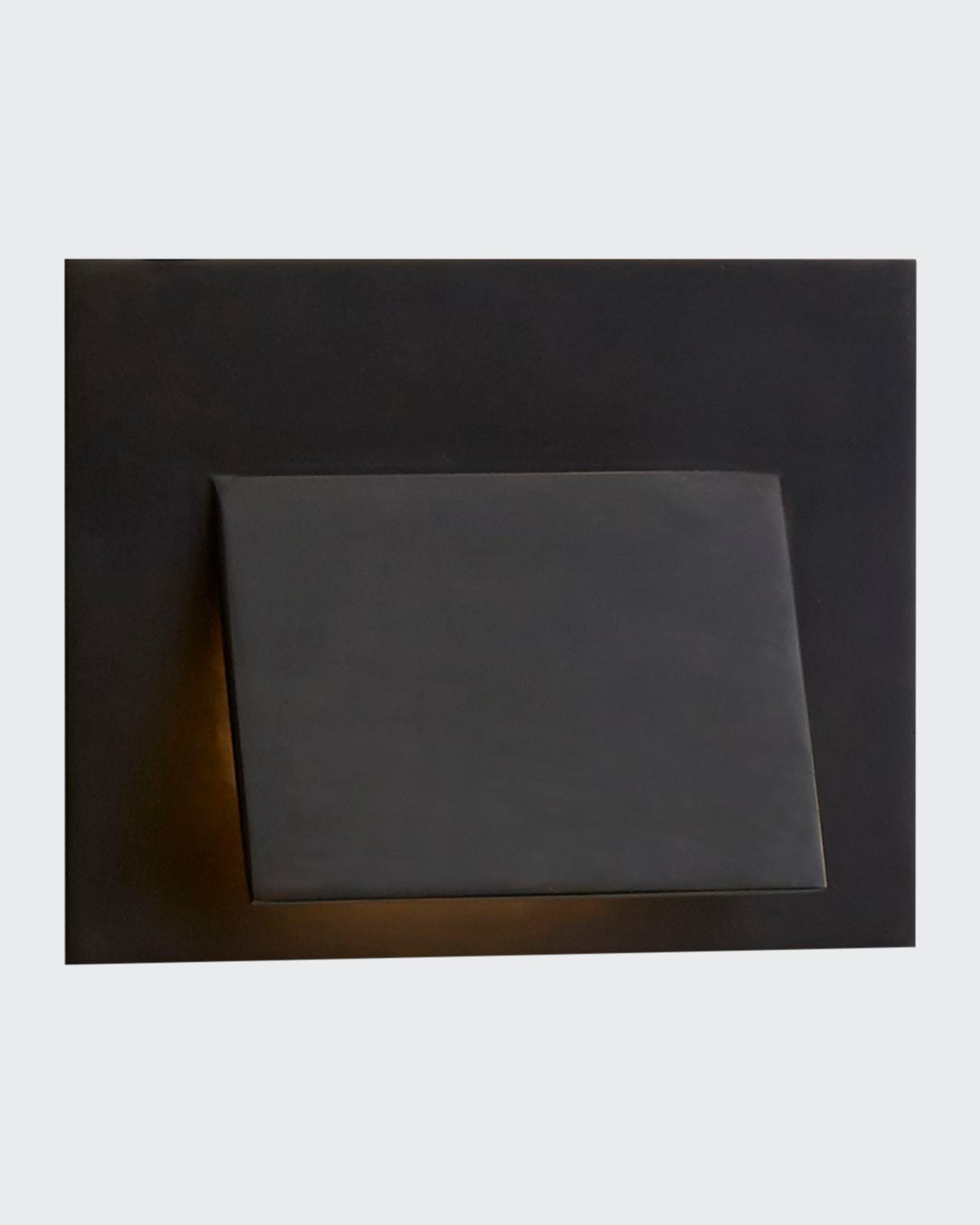 Kelly Wearstler For Visual Comfort Signature Esker Envelope Sconce In Bronze