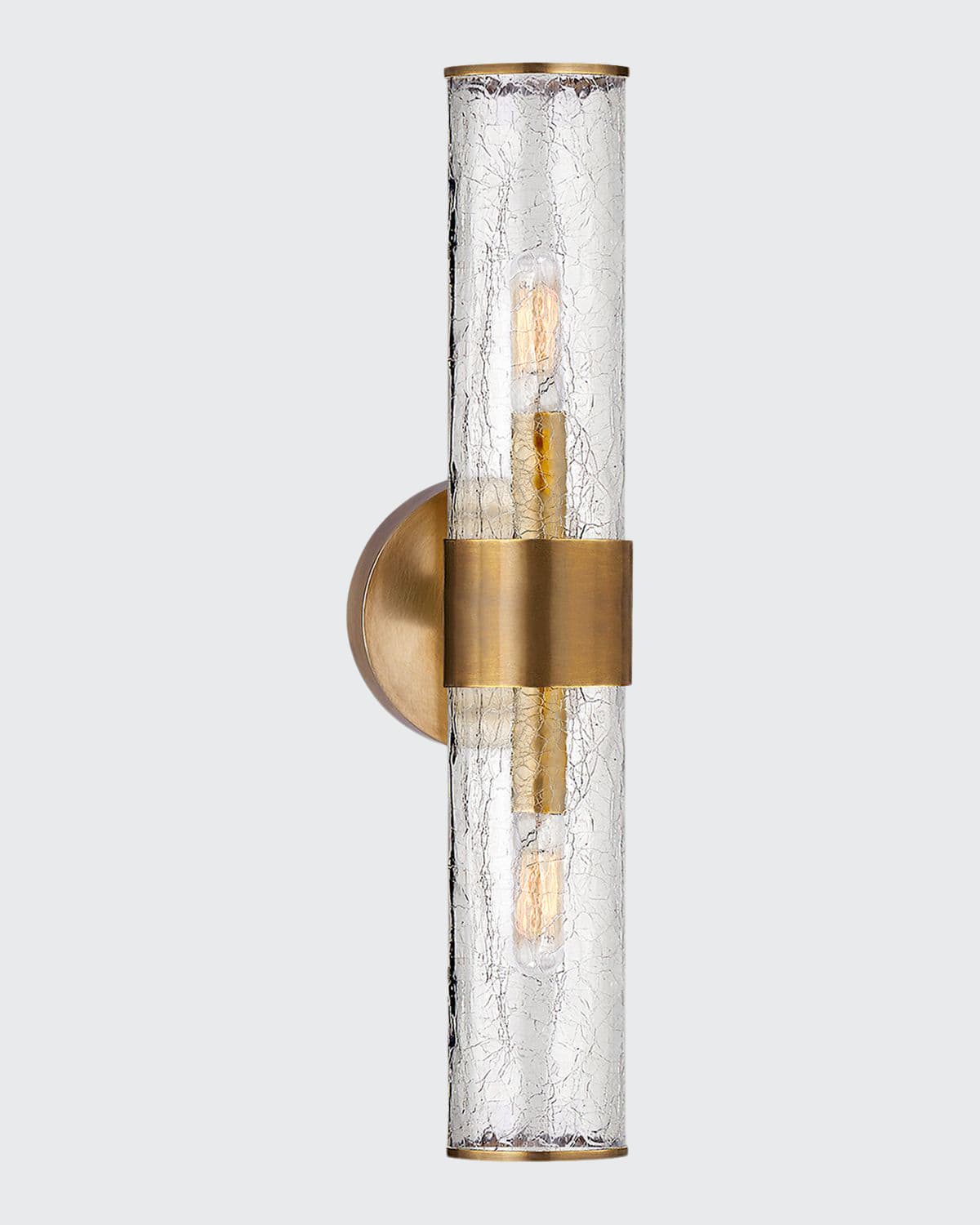 Kelly Wearstler For Visual Comfort Signature Liaison Medium Sconce In Antique Brass