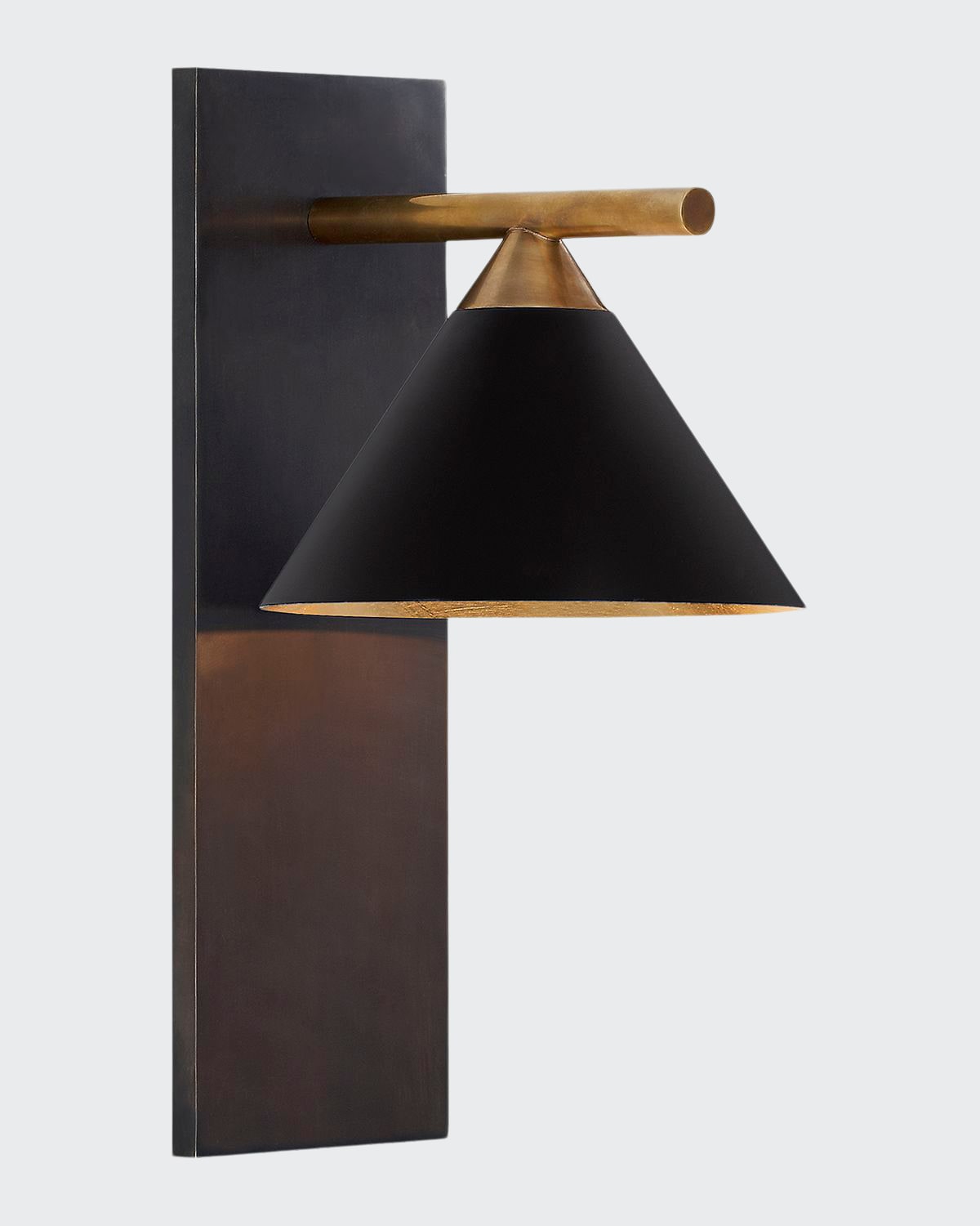 Kelly Wearstler For Visual Comfort Signature Cleo Sconce In Black