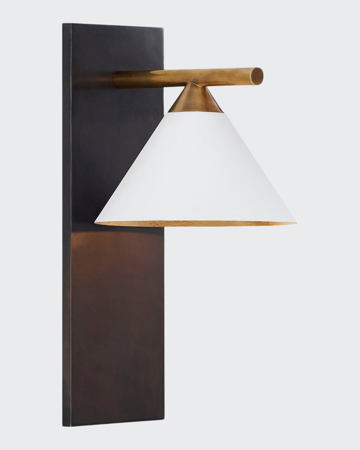 Kelly Wearstler For Visual Comfort Signature Cleo Sconce In Bronze