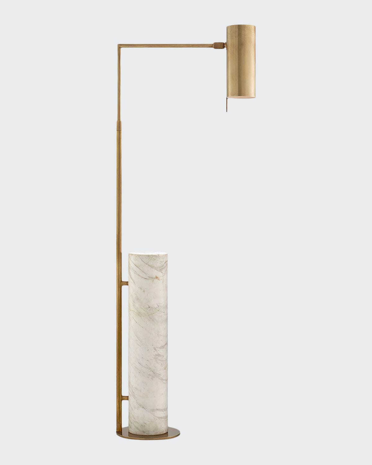 Kelly Wearstler For Visual Comfort Signature Alma Floor Lamp In Antique Brass