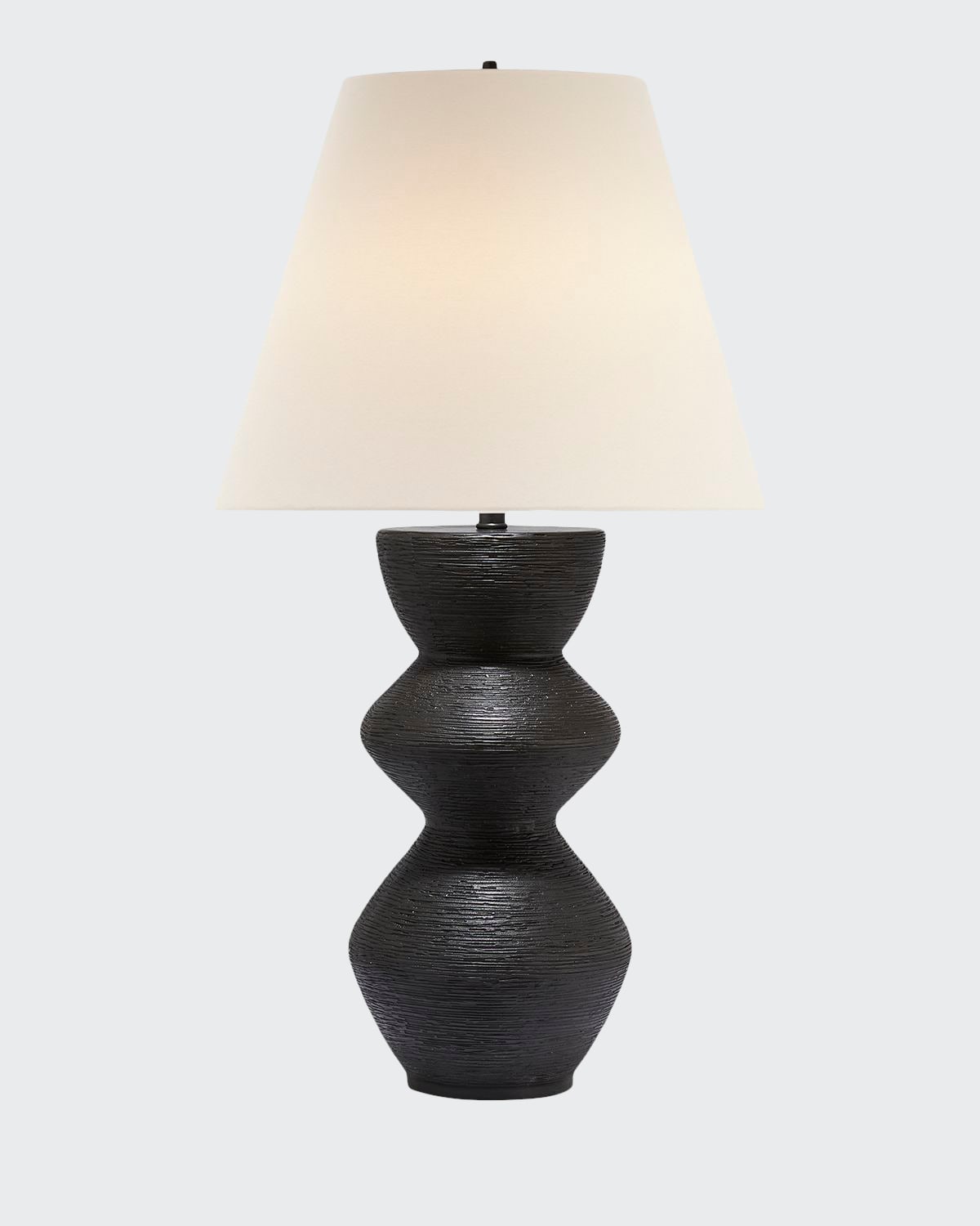 Kelly Wearstler For Visual Comfort Signature Utopia Table Lamp In Aged Iron