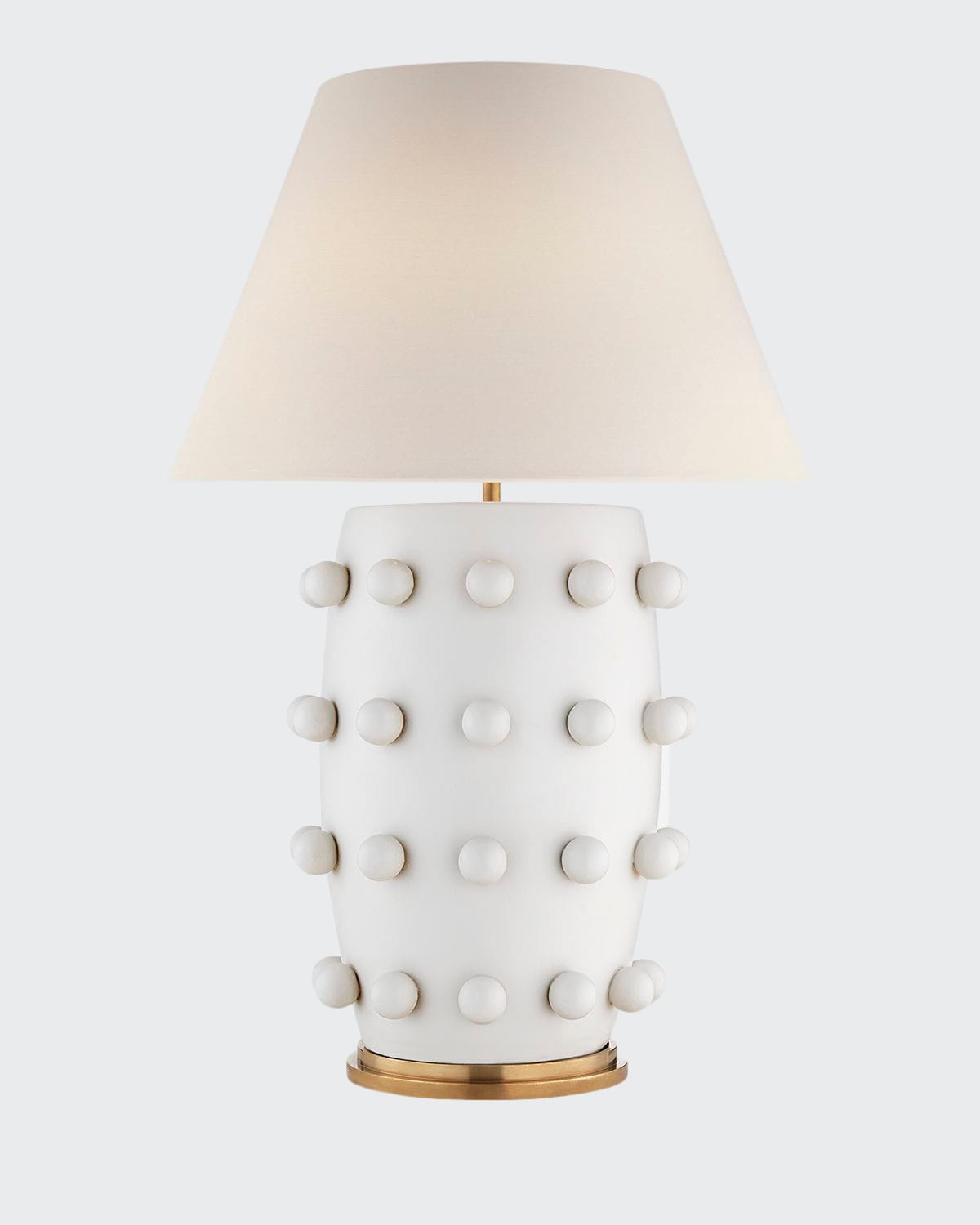 Kelly Wearstler For Visual Comfort Signature Linden Table Lamp In Ivory