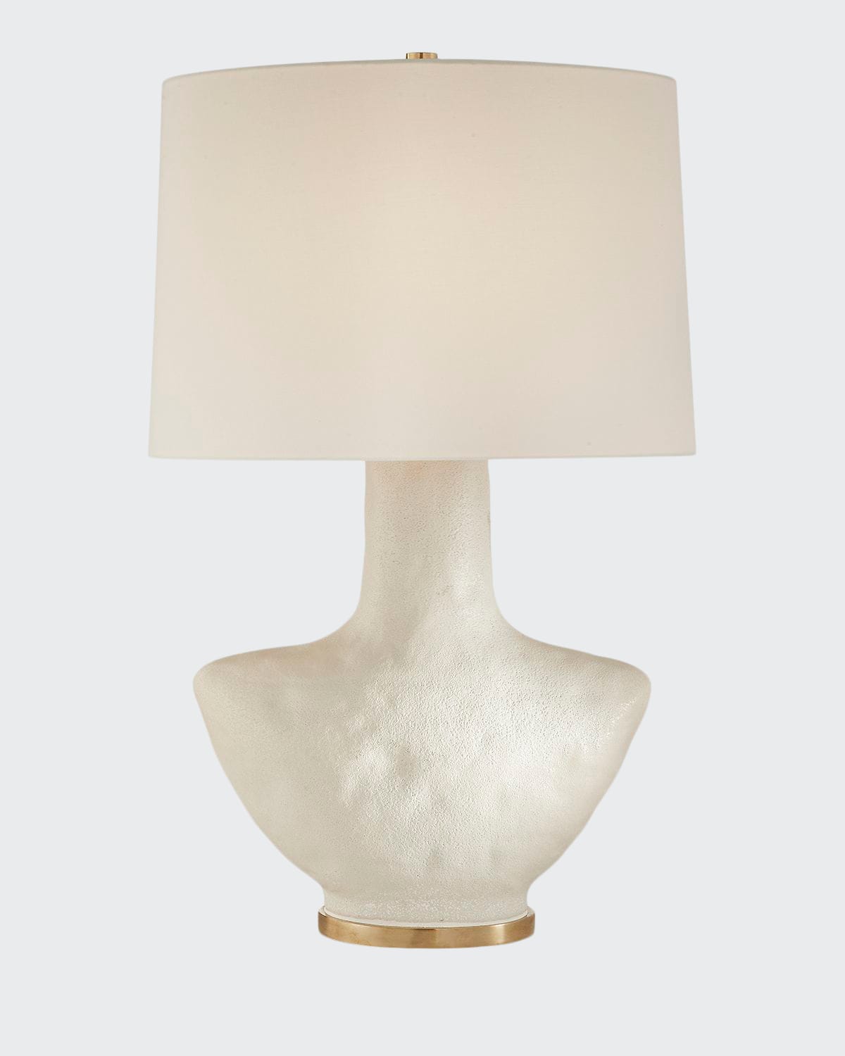 Kelly Wearstler For Visual Comfort Signature Armato Small Table Lamp In Ivory