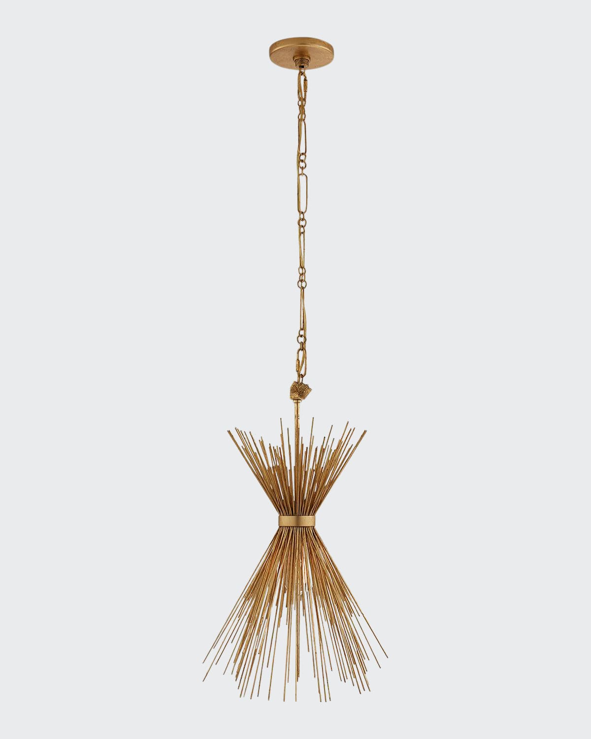 Kelly Wearstler For Visual Comfort Signature Strada Small Chandelier In Gold
