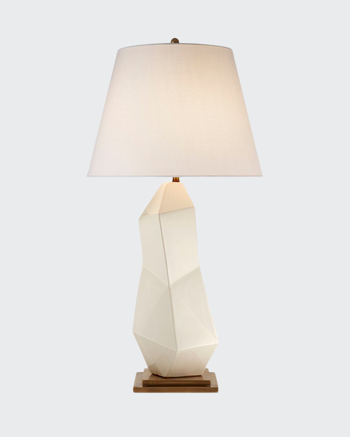 Kelly Wearstler For Visual Comfort Signature Bayliss Table Lamp In White