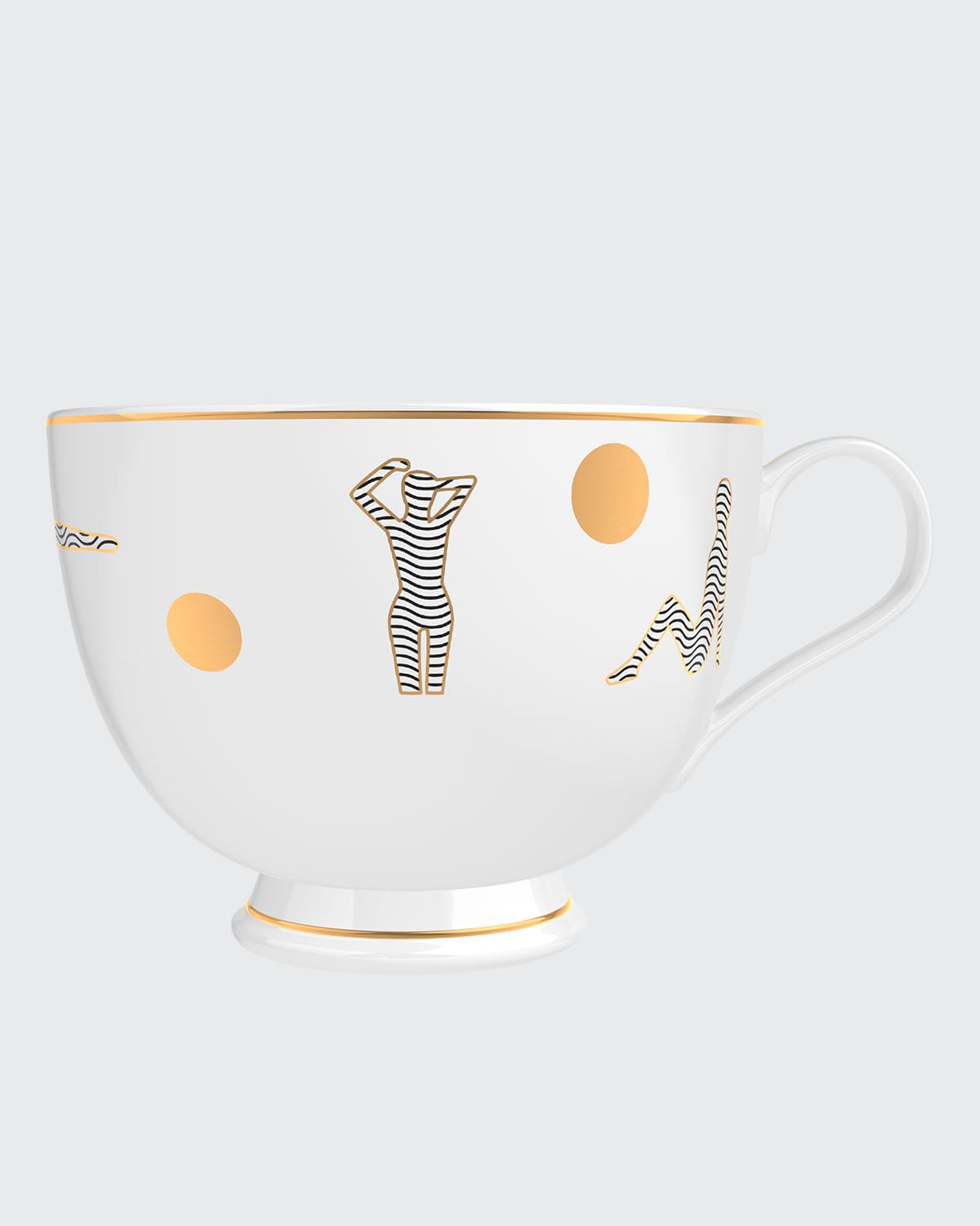 Memo Paris 2 x 4 oz. Jasmine from Ilha do Mel Candle in Tea Cups Set