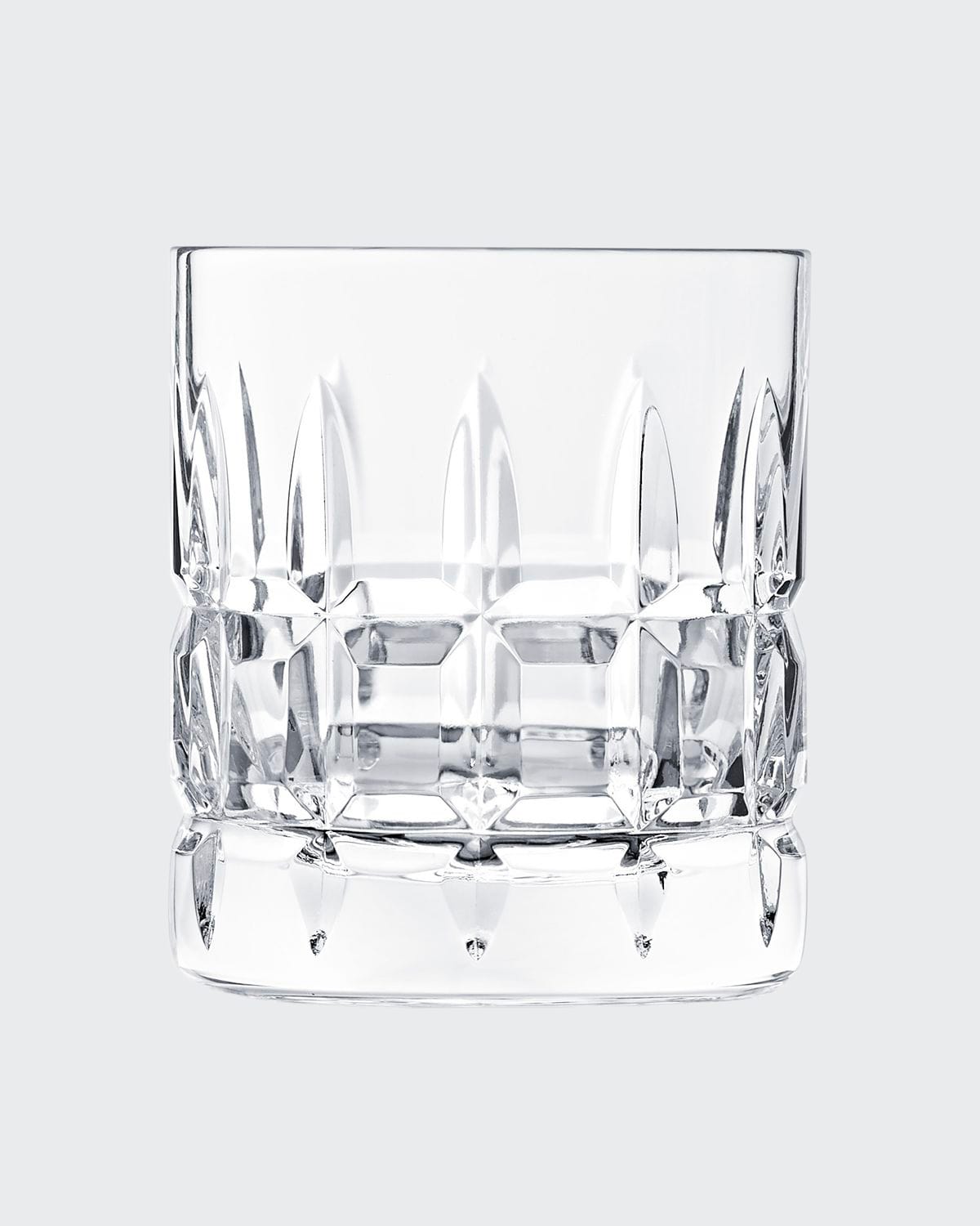 Saint Louis Crystal Manhattan Double Rock Glass Clear