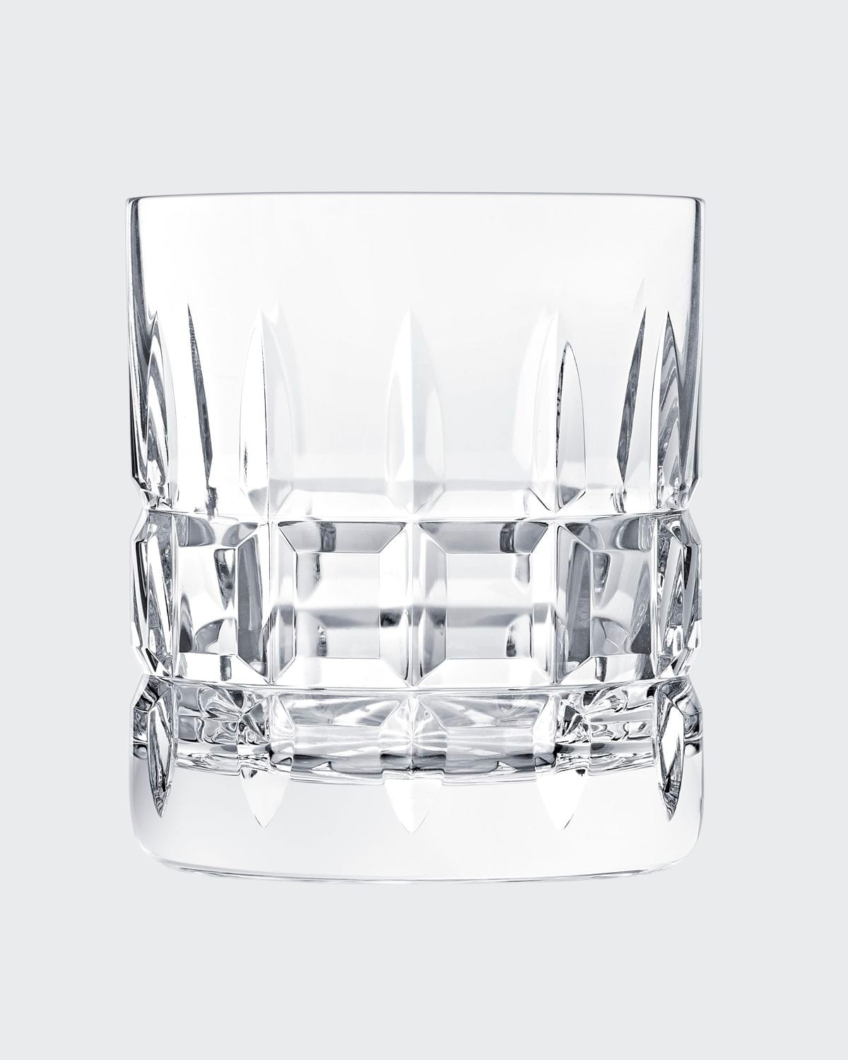 Saint Louis Crystal Manhattan Double Rock Glass Clear