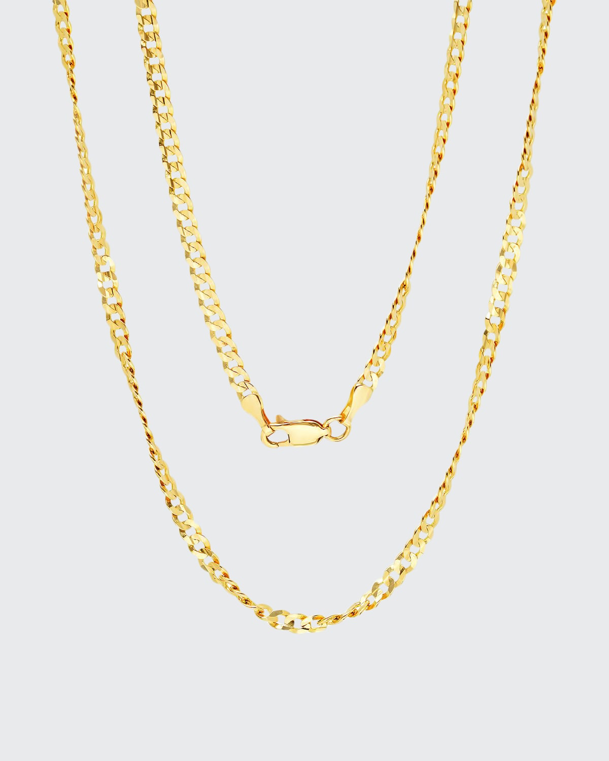 Established Jewelry 14k Yellow Gold Italian Chain Necklace