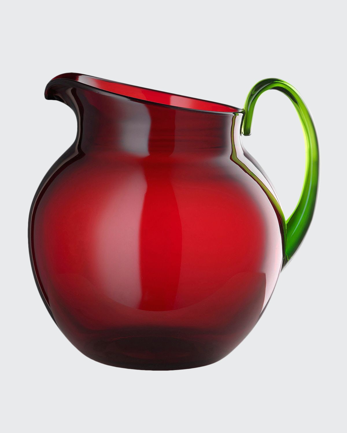 Shop Mario Luca Giusti Pallina Pitcher In Ruby