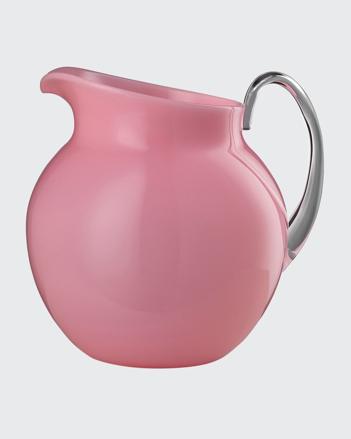 Mario Luca Giusti Pallina Acrylic Pitcher In Pink