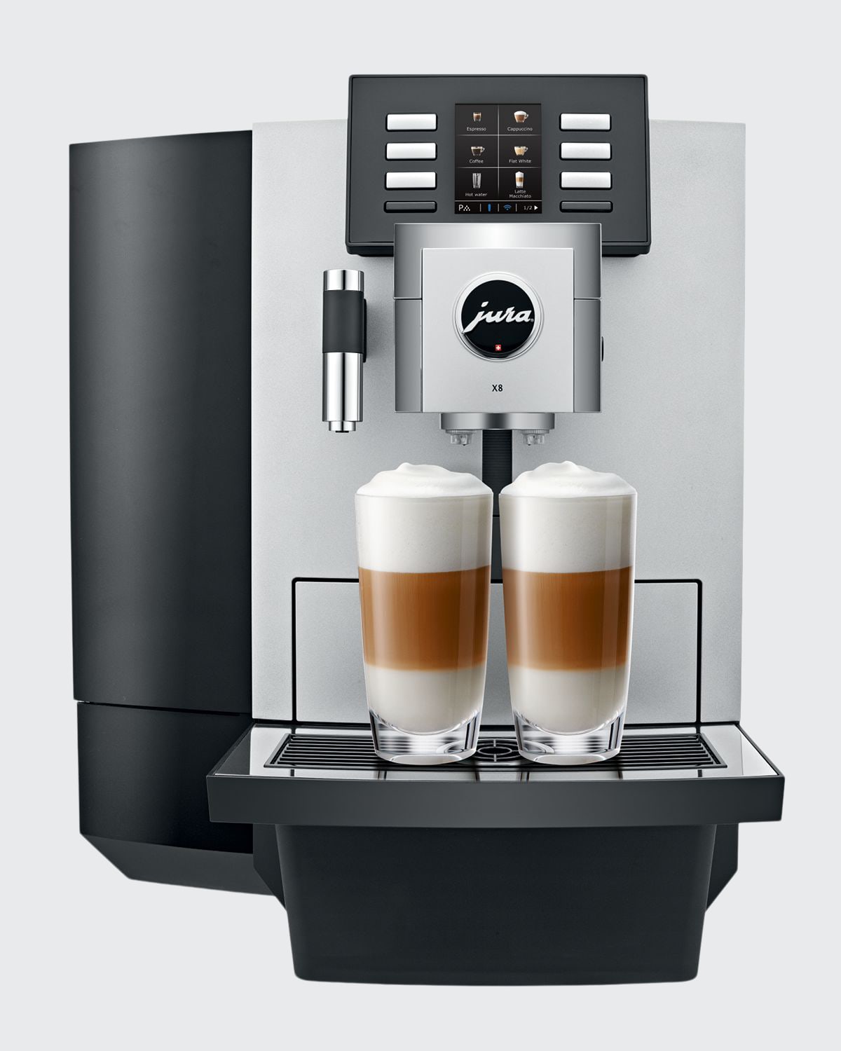 Shop Jura X8 Professional Automatic Coffee Machine In Platinum