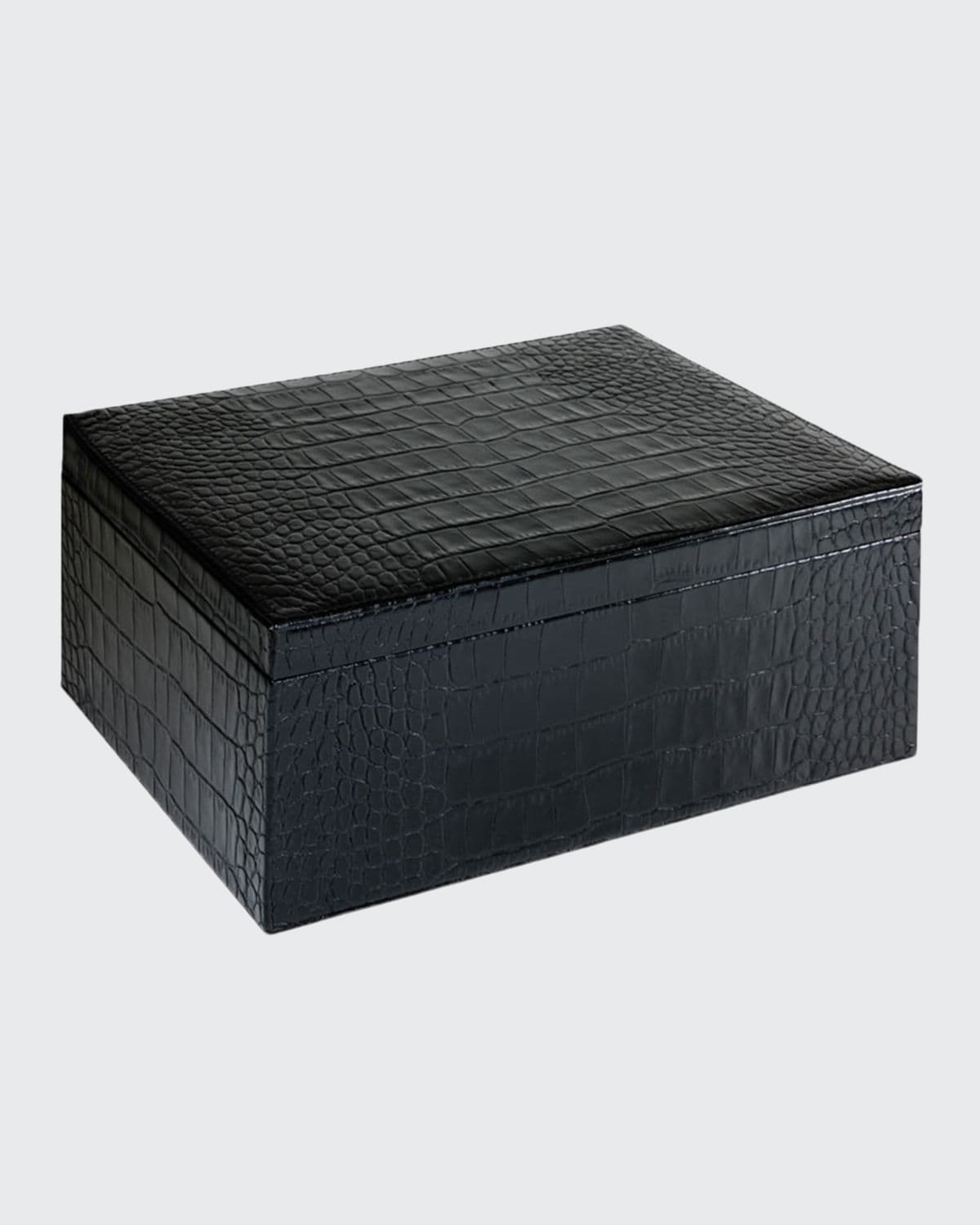 Graphic Image Large Box In Black