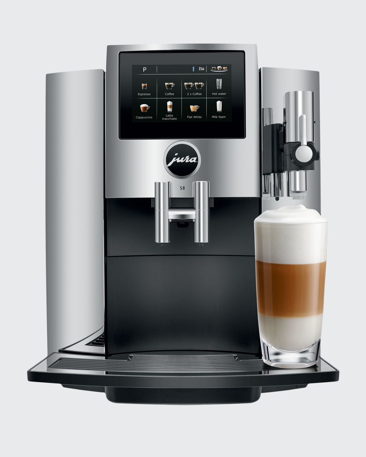 Shop Jura S8 Automatic Coffee Machine Chrome