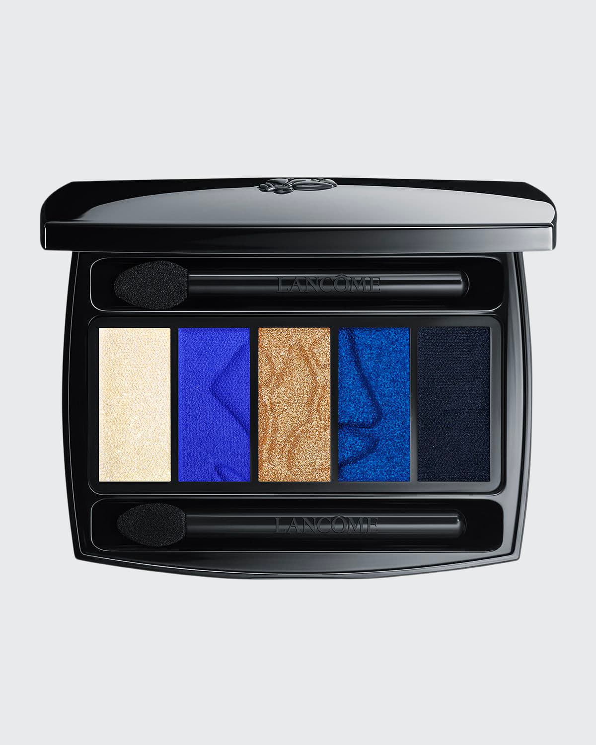 Shop Lancôme Hypnose 5-color Eyeshadow Palette In 15 Bleu Hypnotic