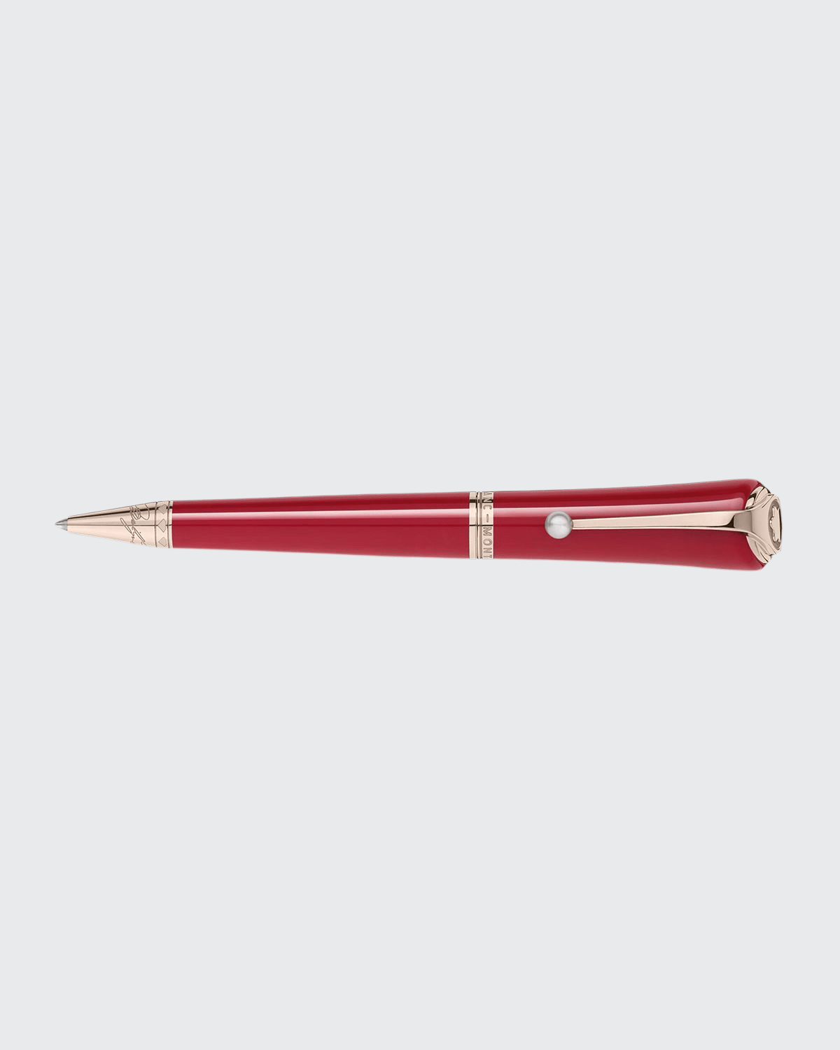 Montblanc Special Edition Muses Marilyn Monroe Ballpoint Pen In Red