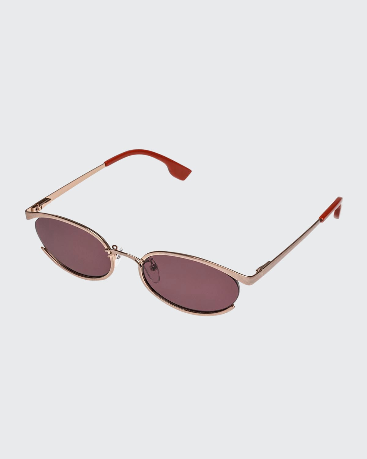 Tres Solo Oval Sunglasses