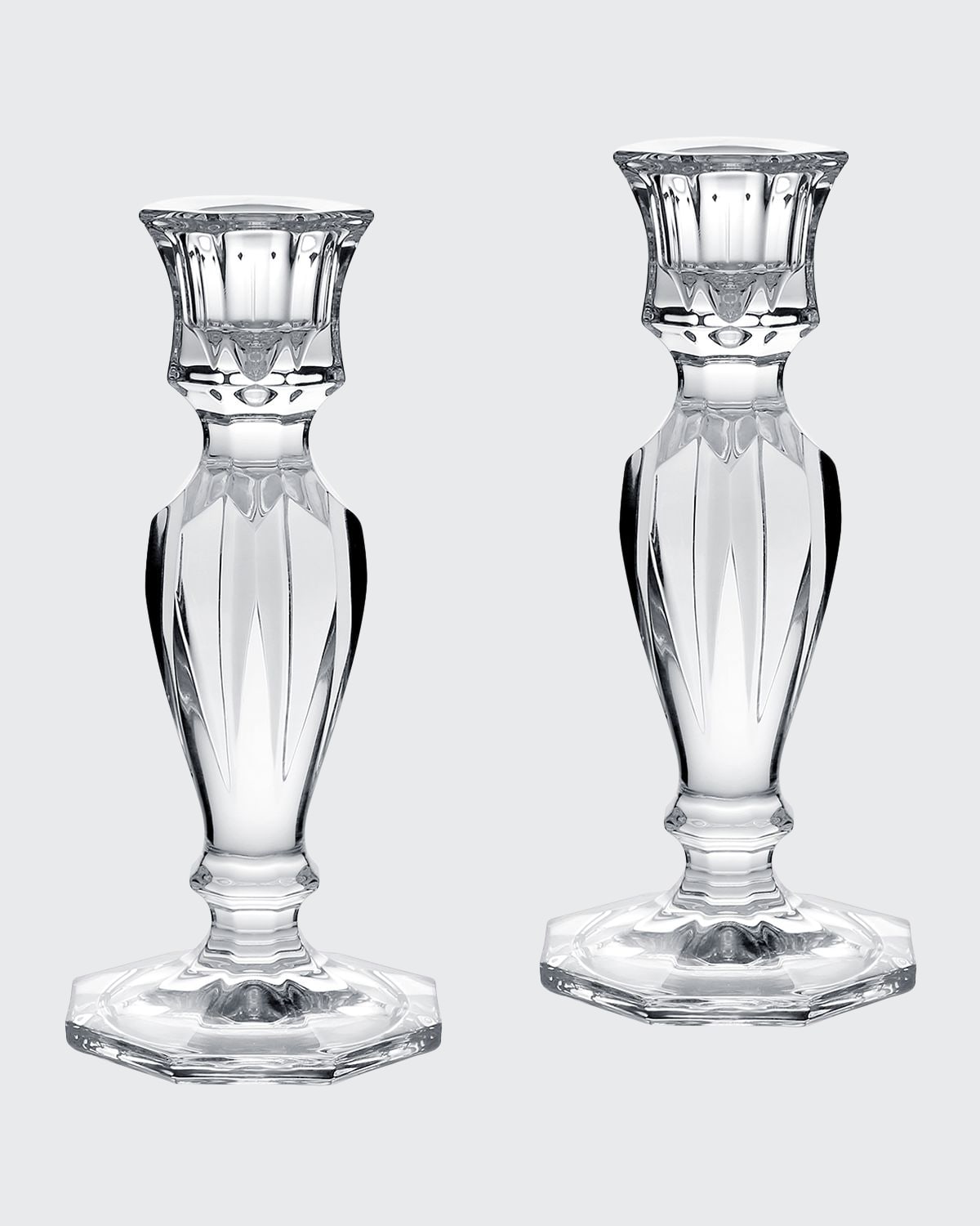William Yeoward Crystal Mimi Candlestick Holders, Set Of 2 In Clear