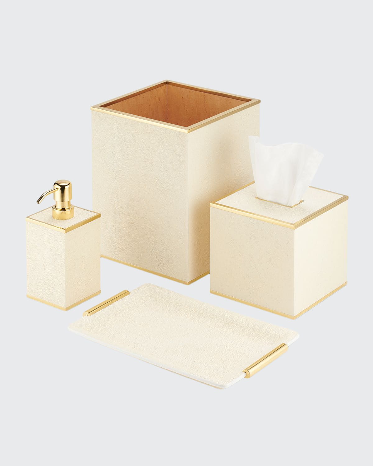 Aerin Shagreen Soap Pump In Cream