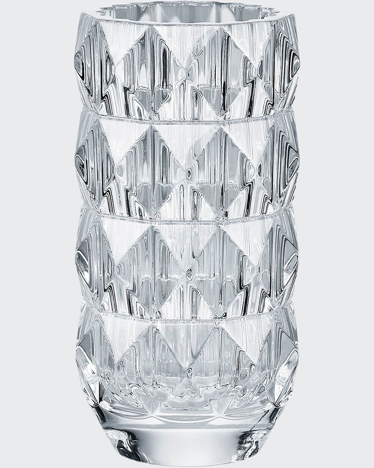 Shop Baccarat Small Louxor Round Vase In Clear