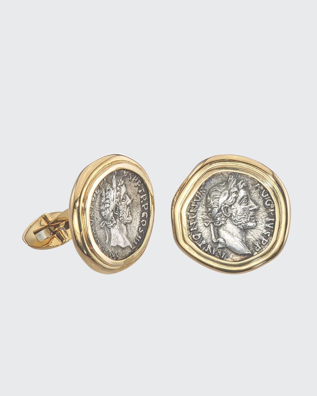 Jorge Adeler Men's 18K Gold Ancient Coin Cufflinks