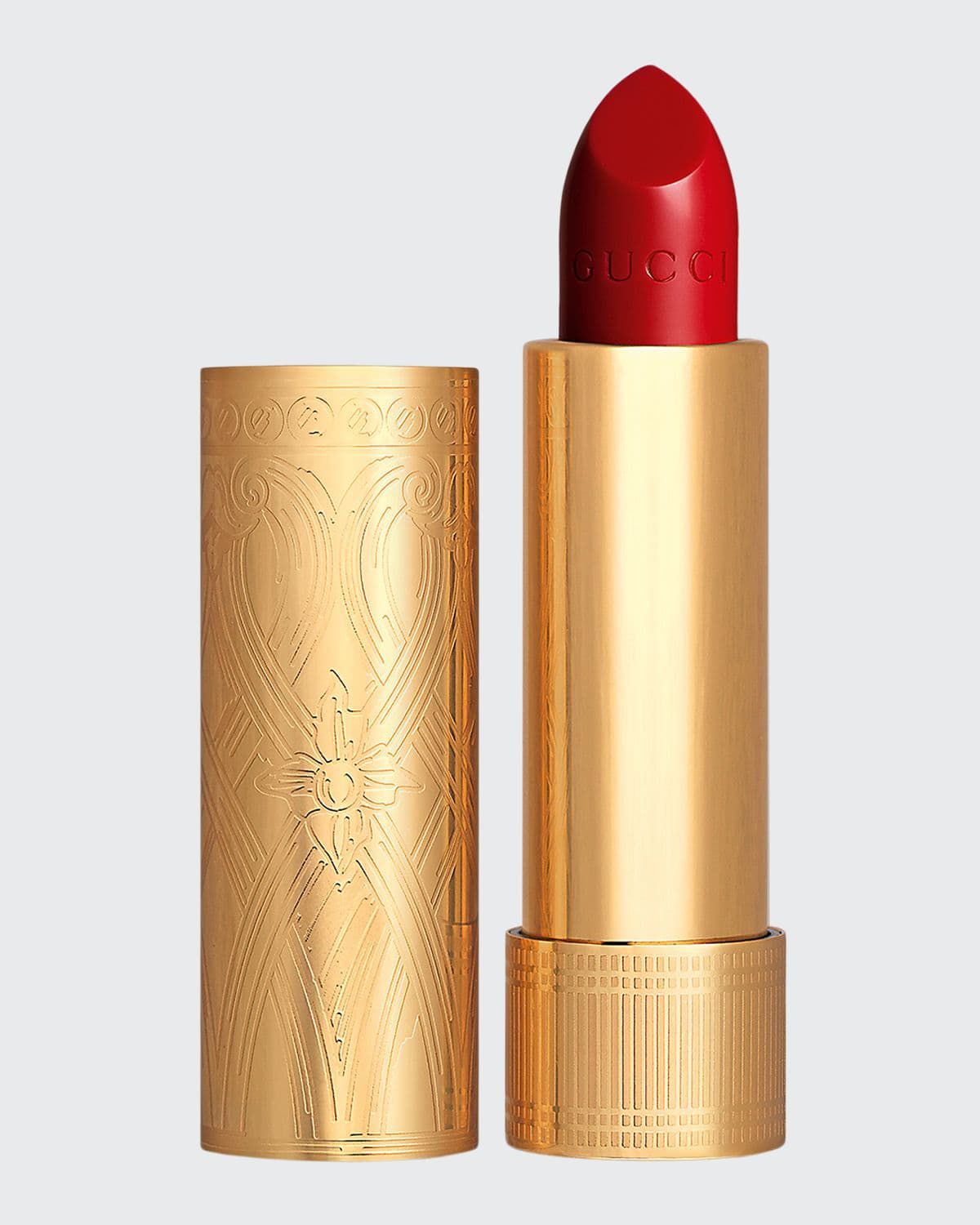 Gucci Rouge &#224 L&#232vres Satin Lipstick In 25 Goldie Red