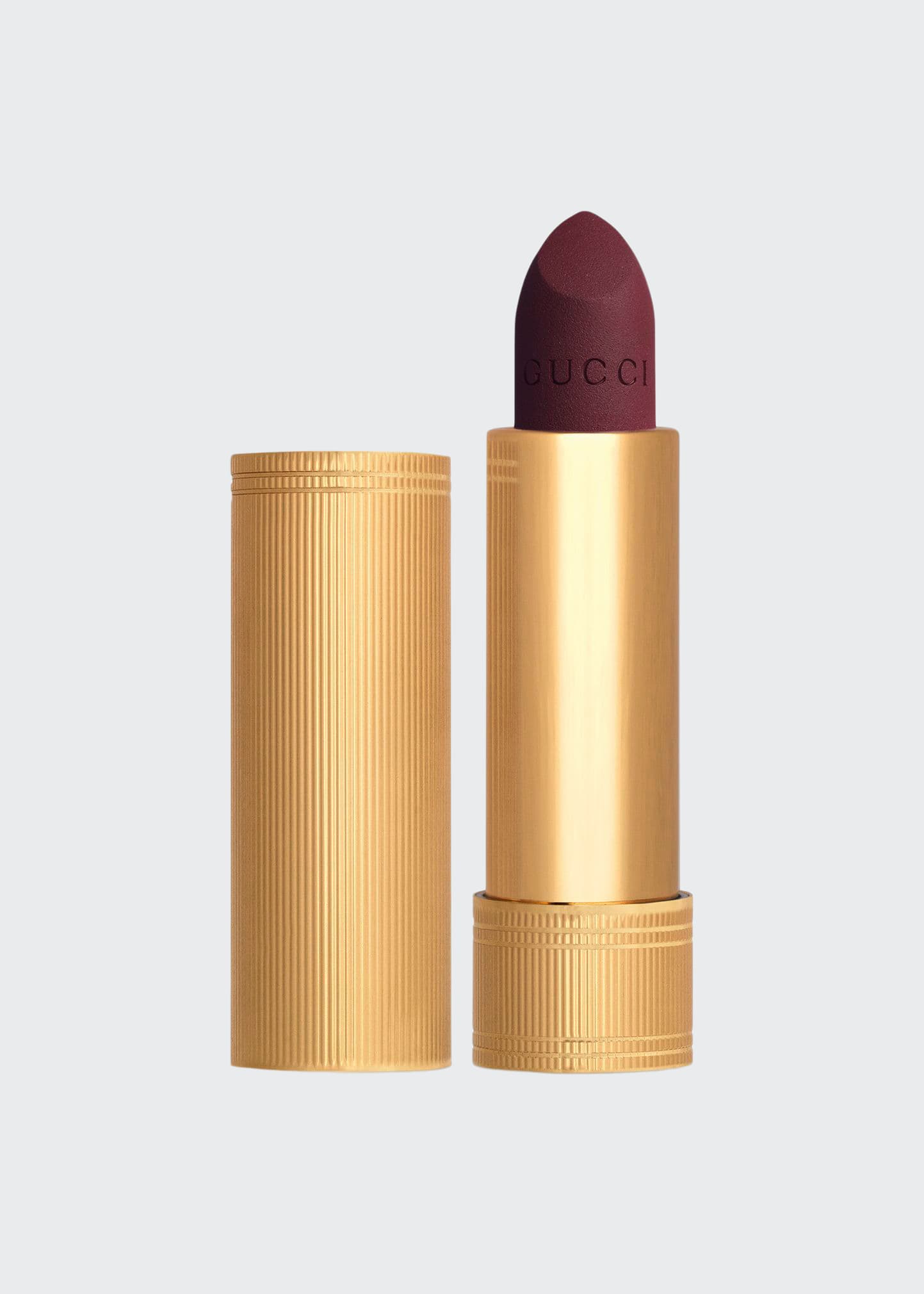 Gucci Rouge A Levres Matte Lipstick In 510 Burgundy