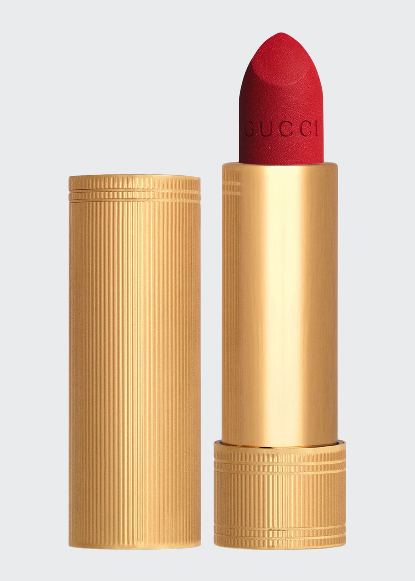 Gucci Rouge A Levres Matte Lipstick In 25 Goldie Red