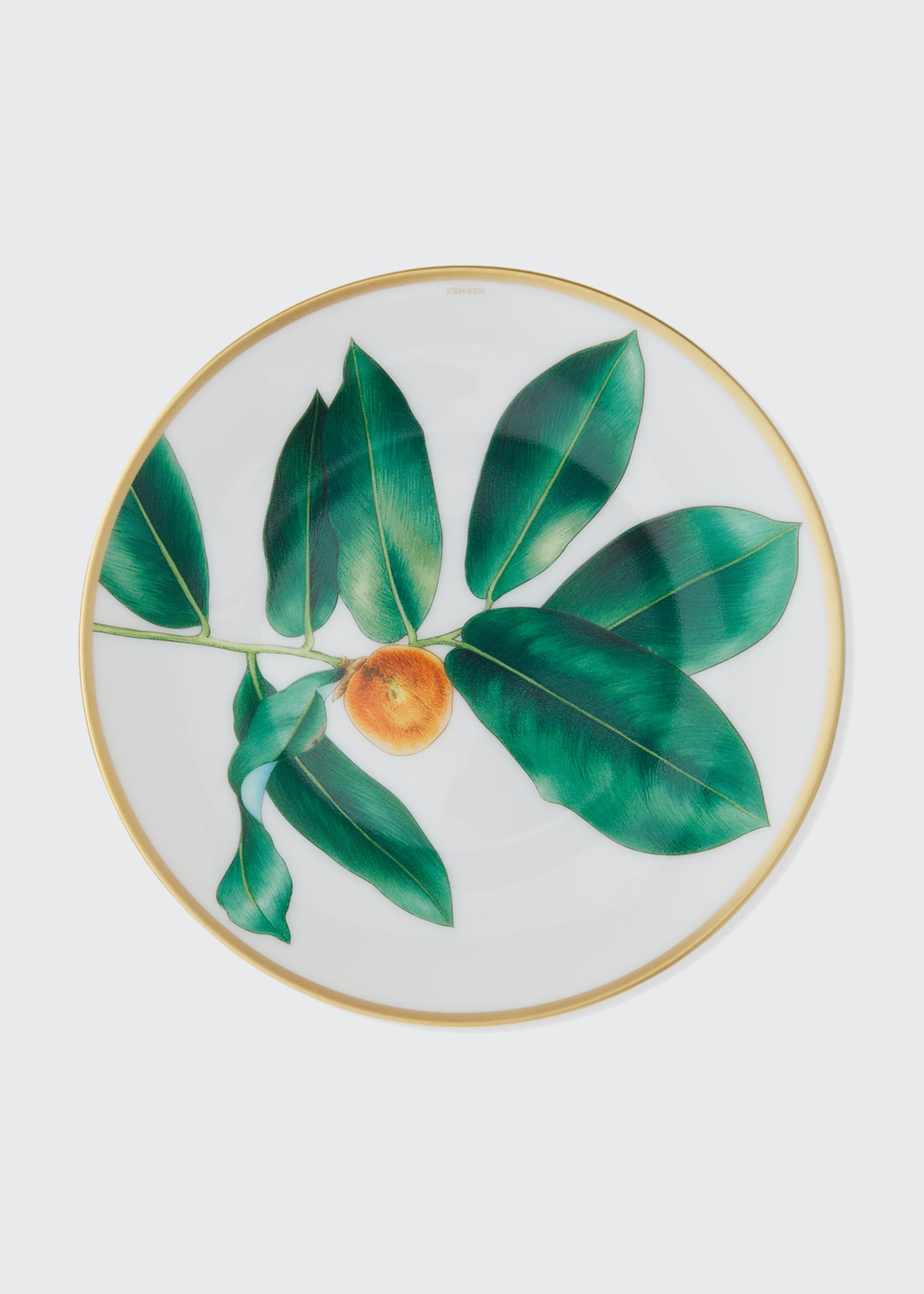 Pre-owned Hermes Passifolia Bread And Butter Plate N2 In Multi