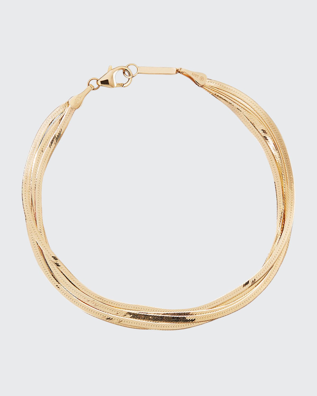 14k Liquid Gold 3-Strand Bracelet