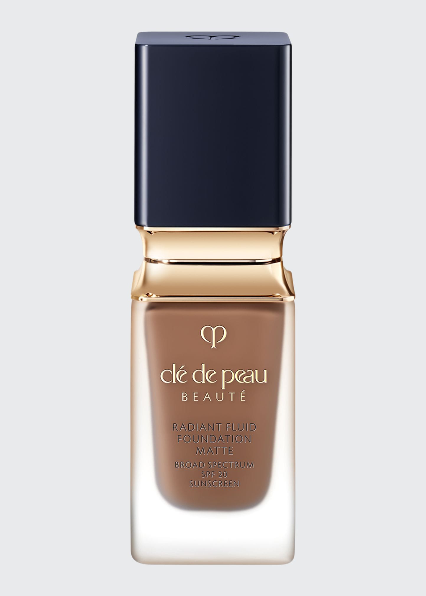 Clé De Peau Beauté 1.1 Oz. Radiant Fluid Foundation Matte Broad Spectrum Spf 20 Sunscreen In O100 Rich Deep Oc