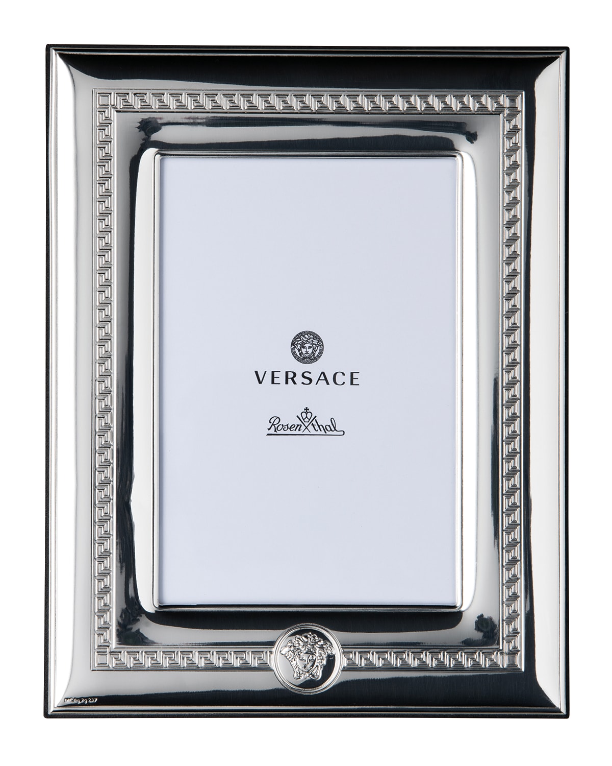 Versace Silver Plate Photo Frame, 4" X 6"