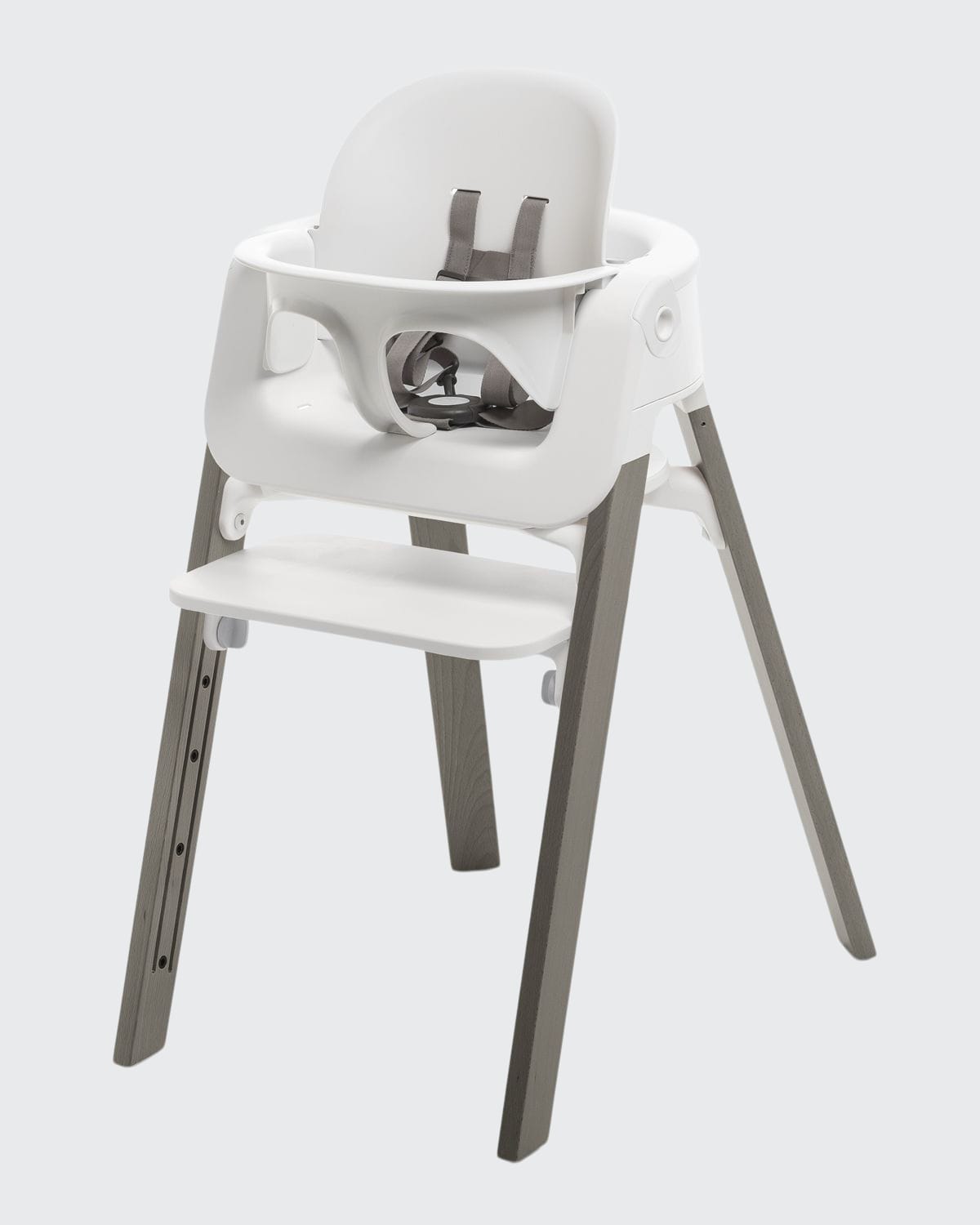 Stokke Steps High Chair In Hazy Grey/white