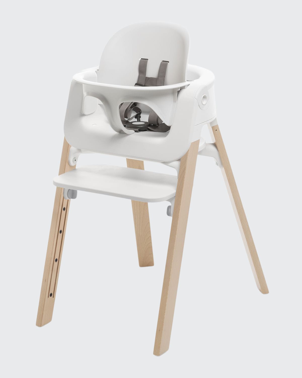 Stokke Steps High Chair In Natural/ White