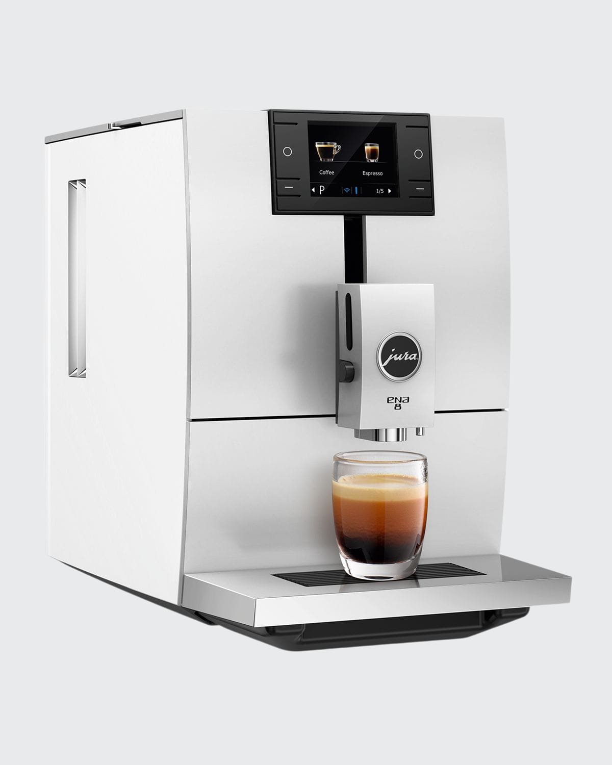 Jura Ena 8 Automatic Coffee Machine In Nordic White