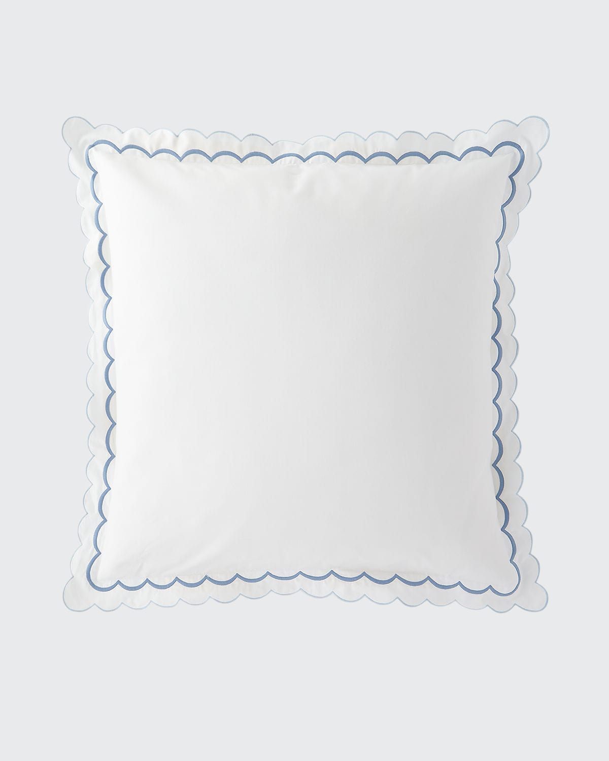 Matouk India European Sham In Cerulean