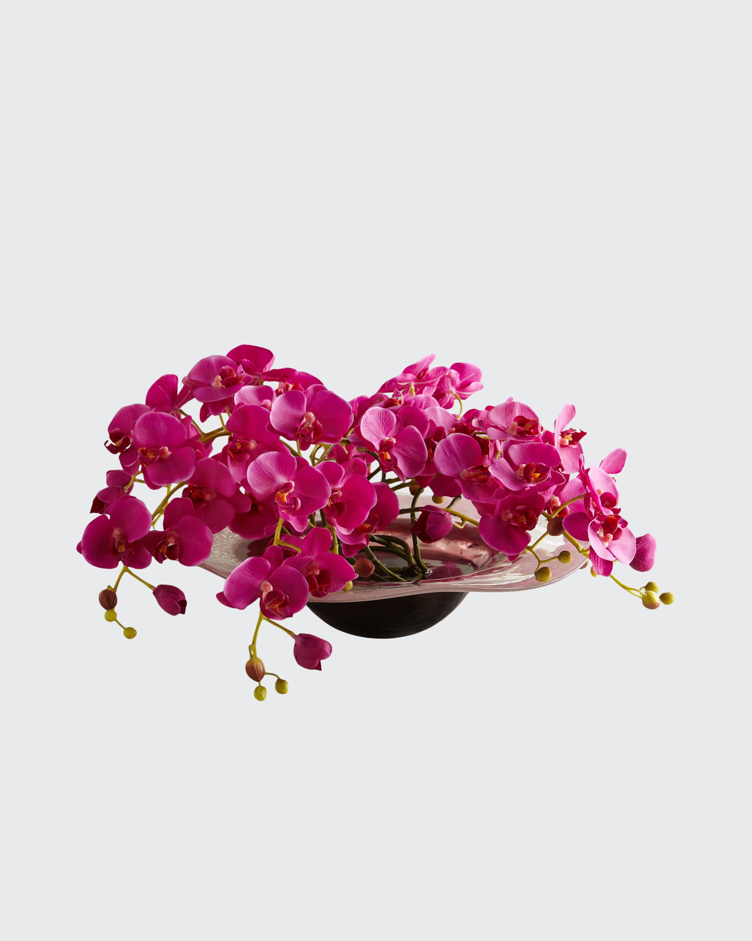 Shop John-richard Collection Amethyst Floral Arrangement In Purple