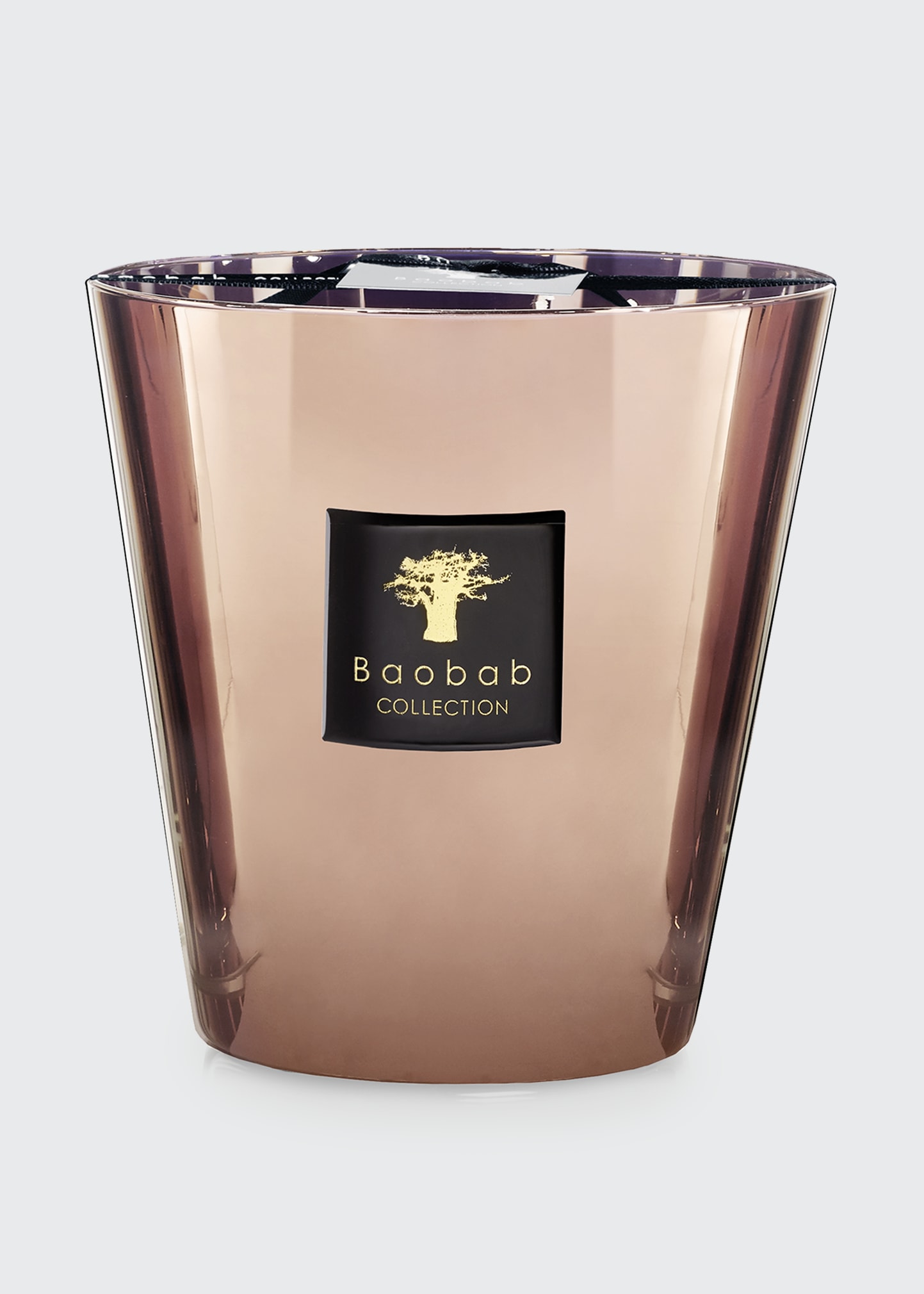 Shop Baobab Collection Max 16 Cyprium 6.3" Candle In Gold
