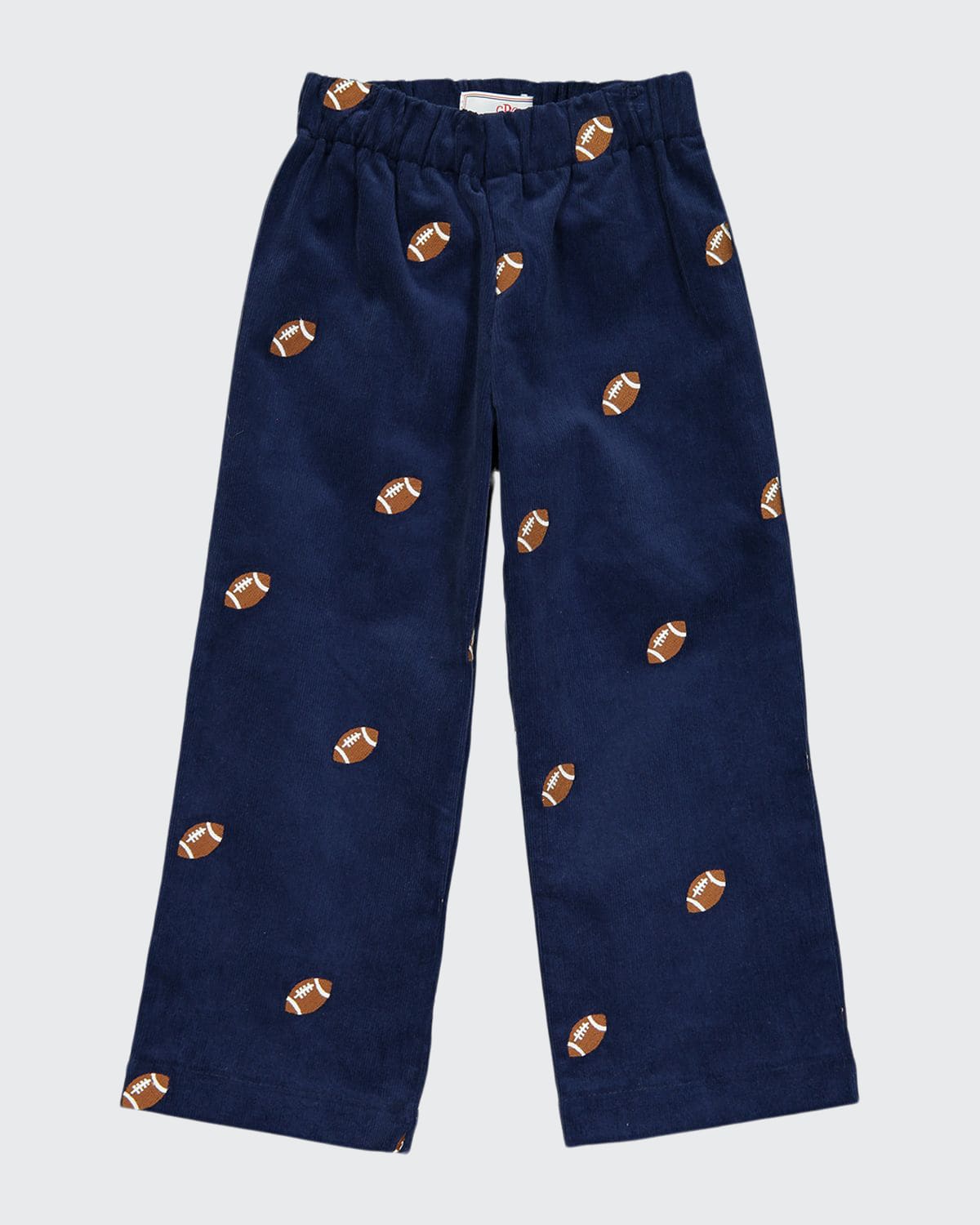 Classic Prep Childrenswear Boy's Myles Embroidered Corduroy Pants, Size 9M-4