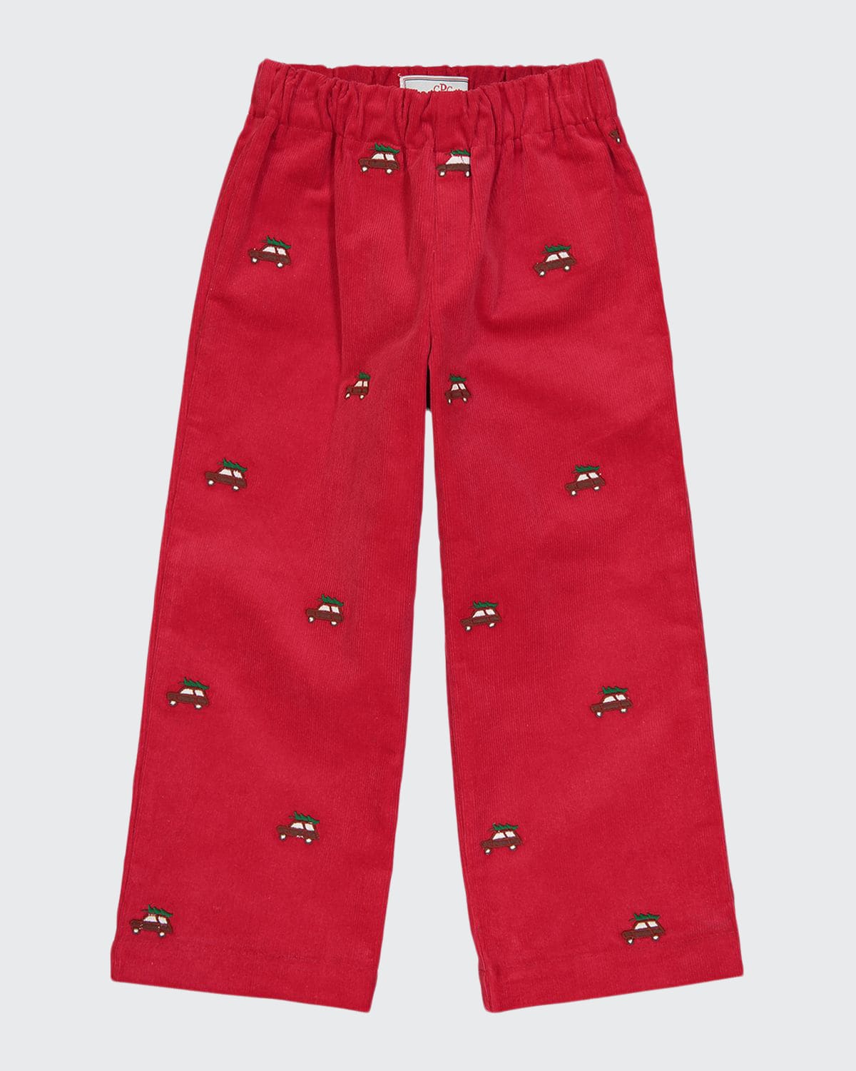 Classic Prep Childrenswear Boy's Myles Embroidered Corduroy Pants, Size 9M-4