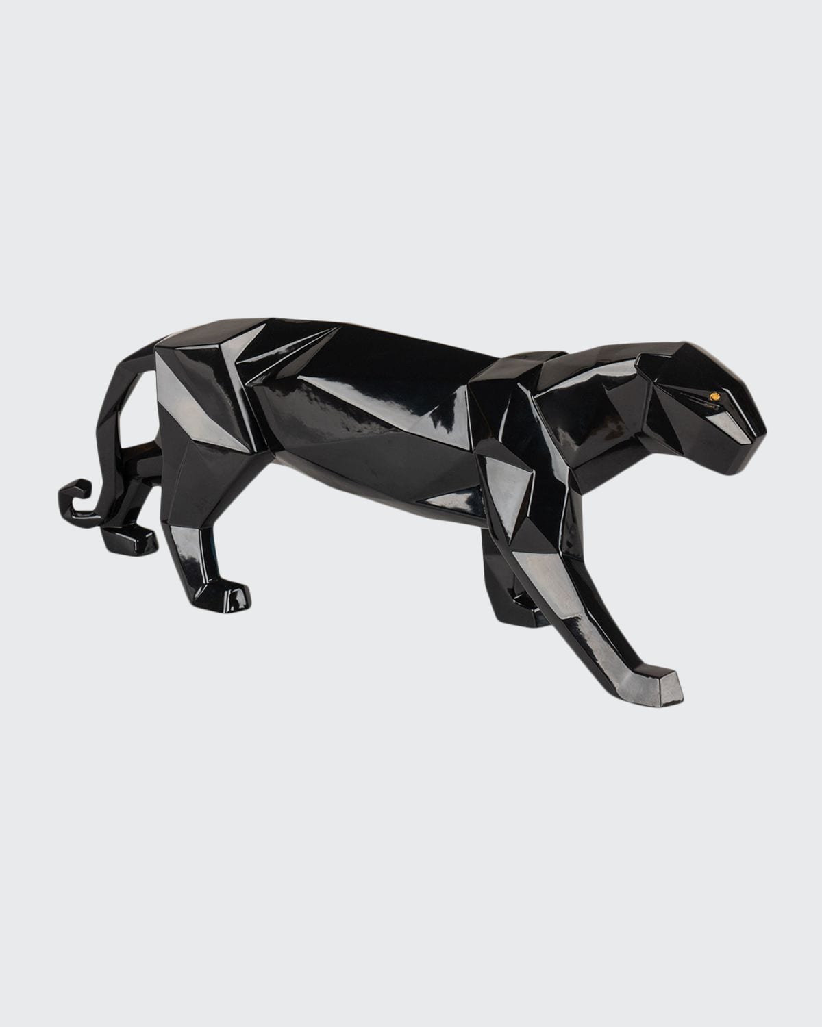 Shop Lladrò Origami Black Panther Sculpture