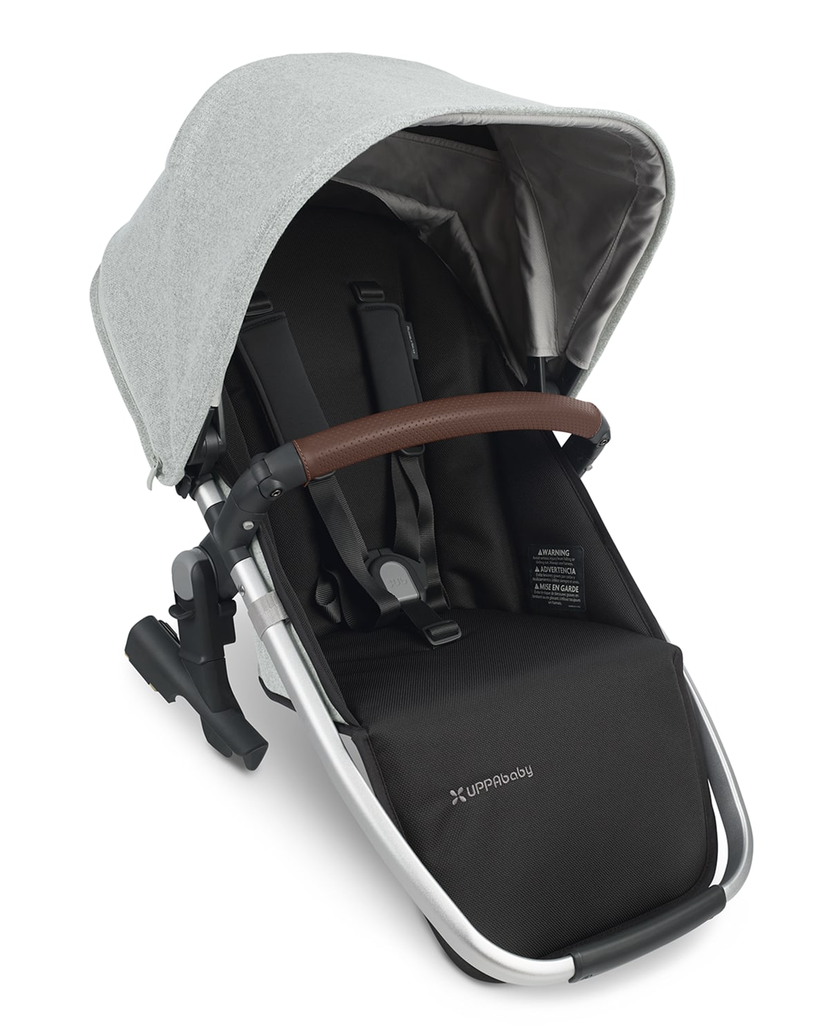 Uppababy Rumbleseat Infant Stella Stroller Seat In Grey Brushed Mlan