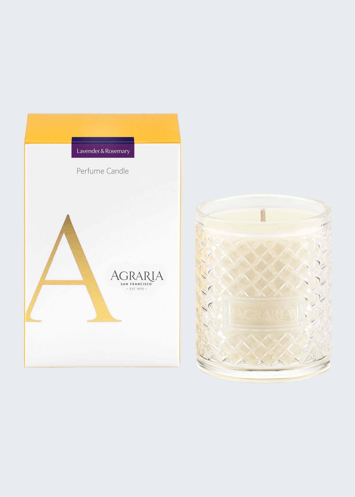 Agraria Lavender & Rosemary Perfume Candle, 7 oz.